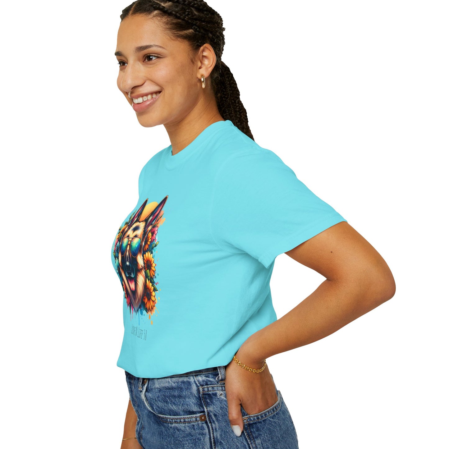 Love n' Life German Shepard Tee - Comfort Colors