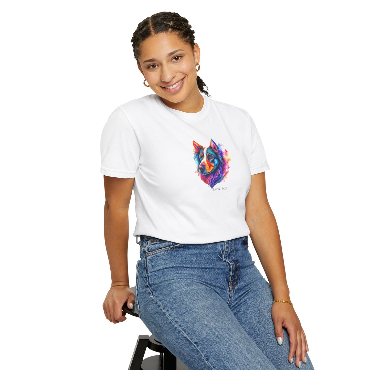 Colorful Dog Tee - Color Comforts