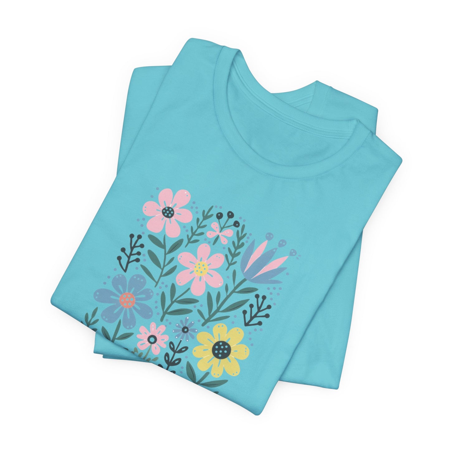"Consider How the Wildflowers Grow" -Tee - Bella Canvas 3001