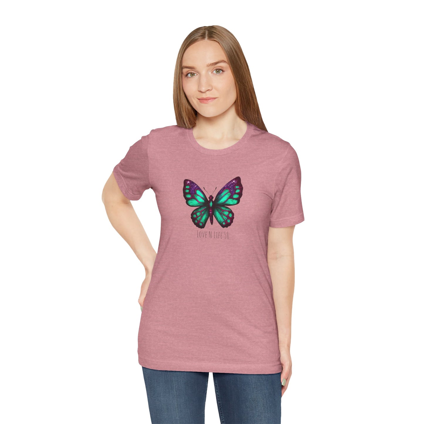 Butterfly Love Tee - Bella Canvas
