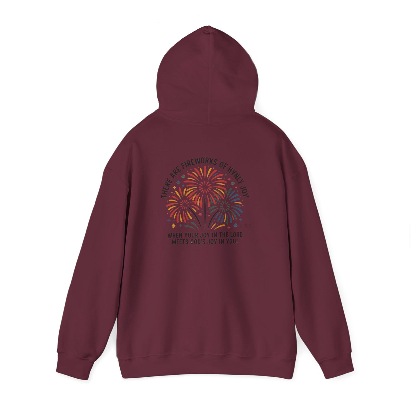 Joyful Fireworks Unisex Hoodie