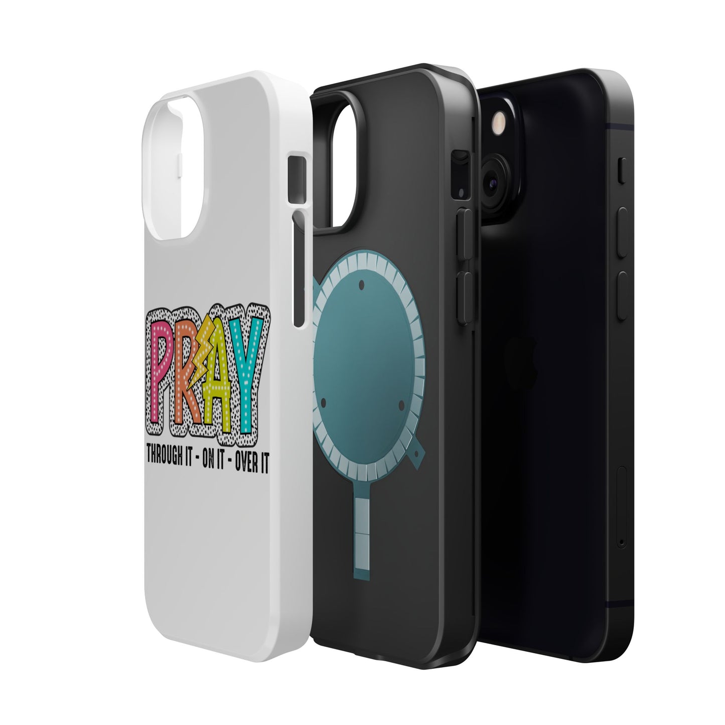 Pray Magnetic Phone Case - Inspirational Tough Case, Prayer Phone Cover
