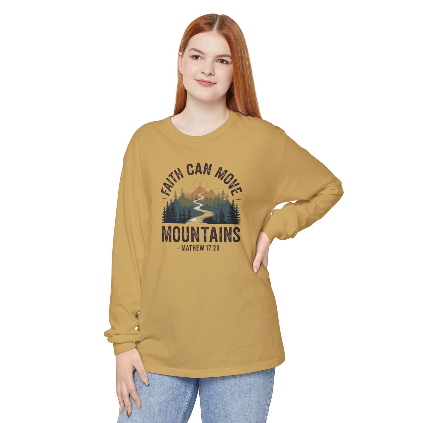 Faith Can Move Mountains - Comfort Colors