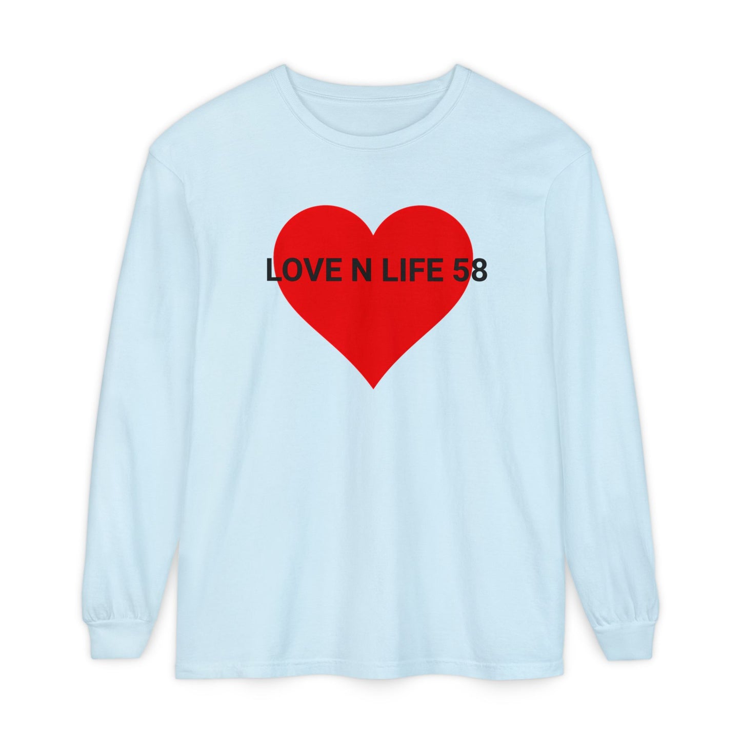 Love N Life 58 Heart Long Sleeve Tee