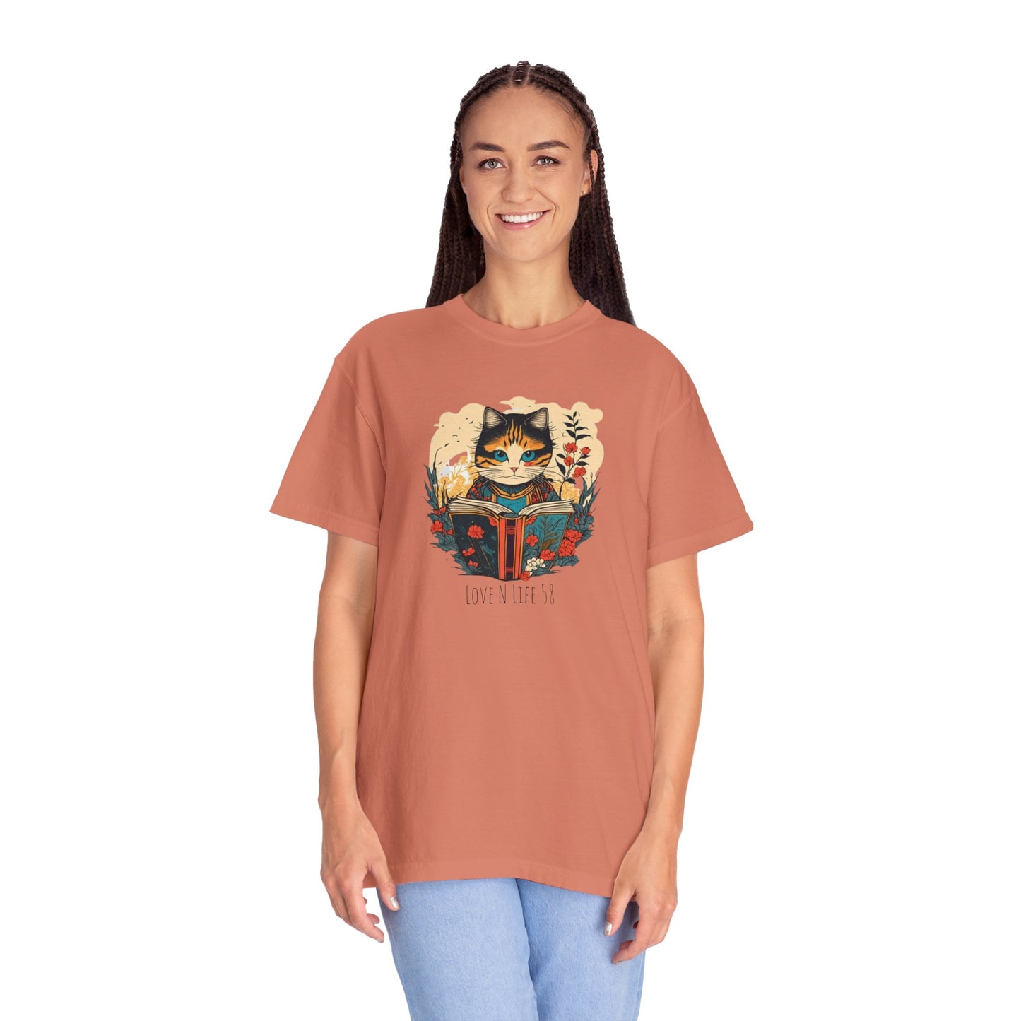 Cat Lover's Tee - Comfort Colors
