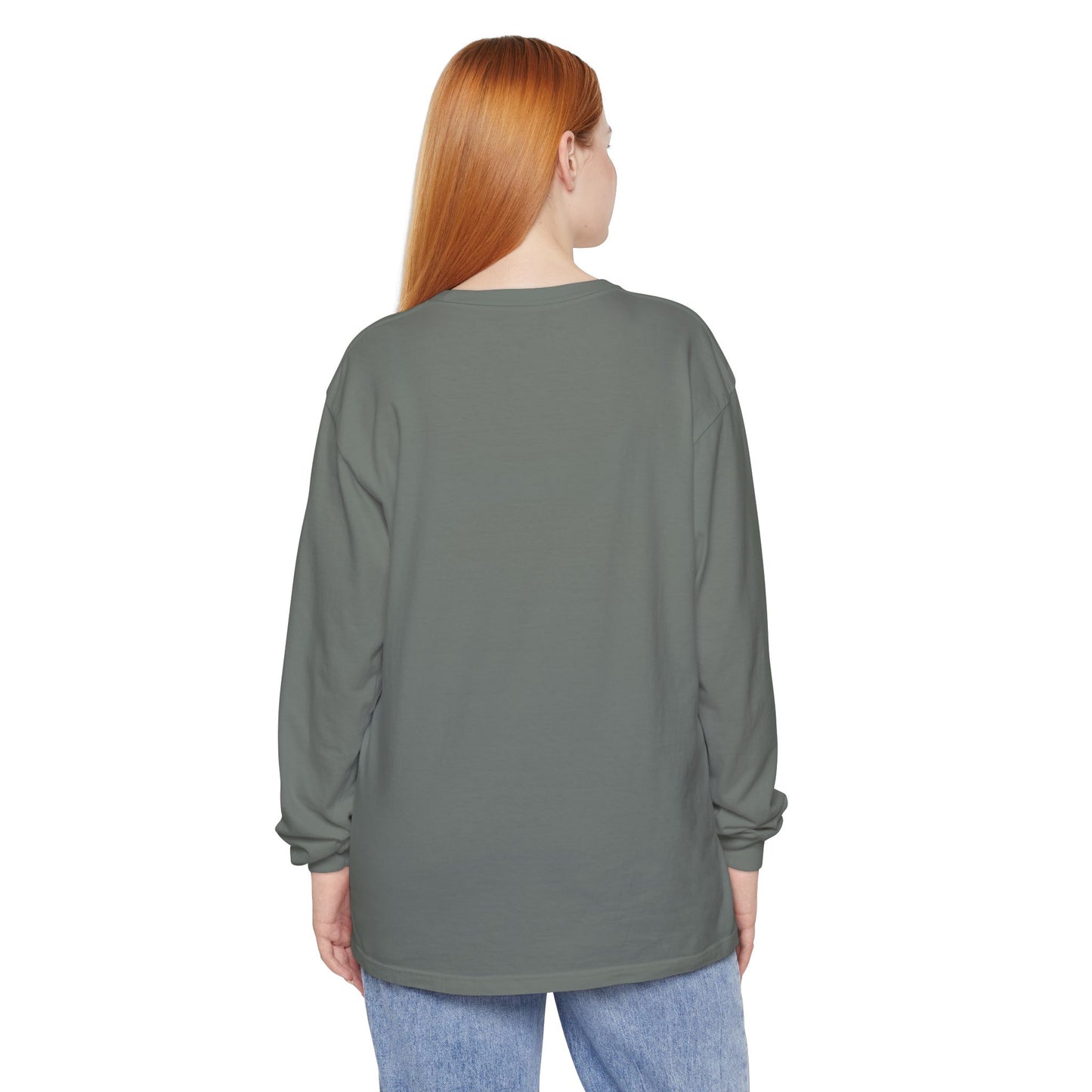 Faith Butterflies - Comfort Colors Long Sleeve