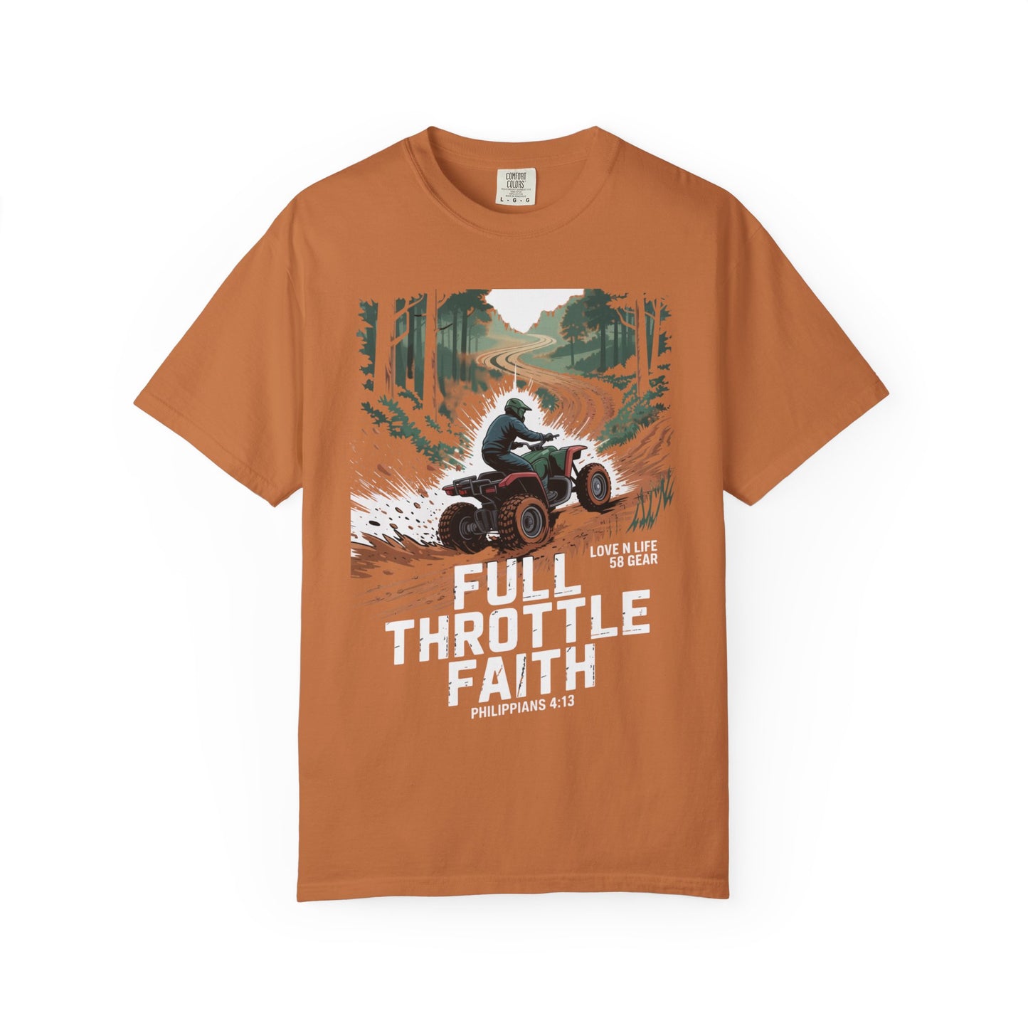 Full Throttle Faith ATV Short Sleeve Tee