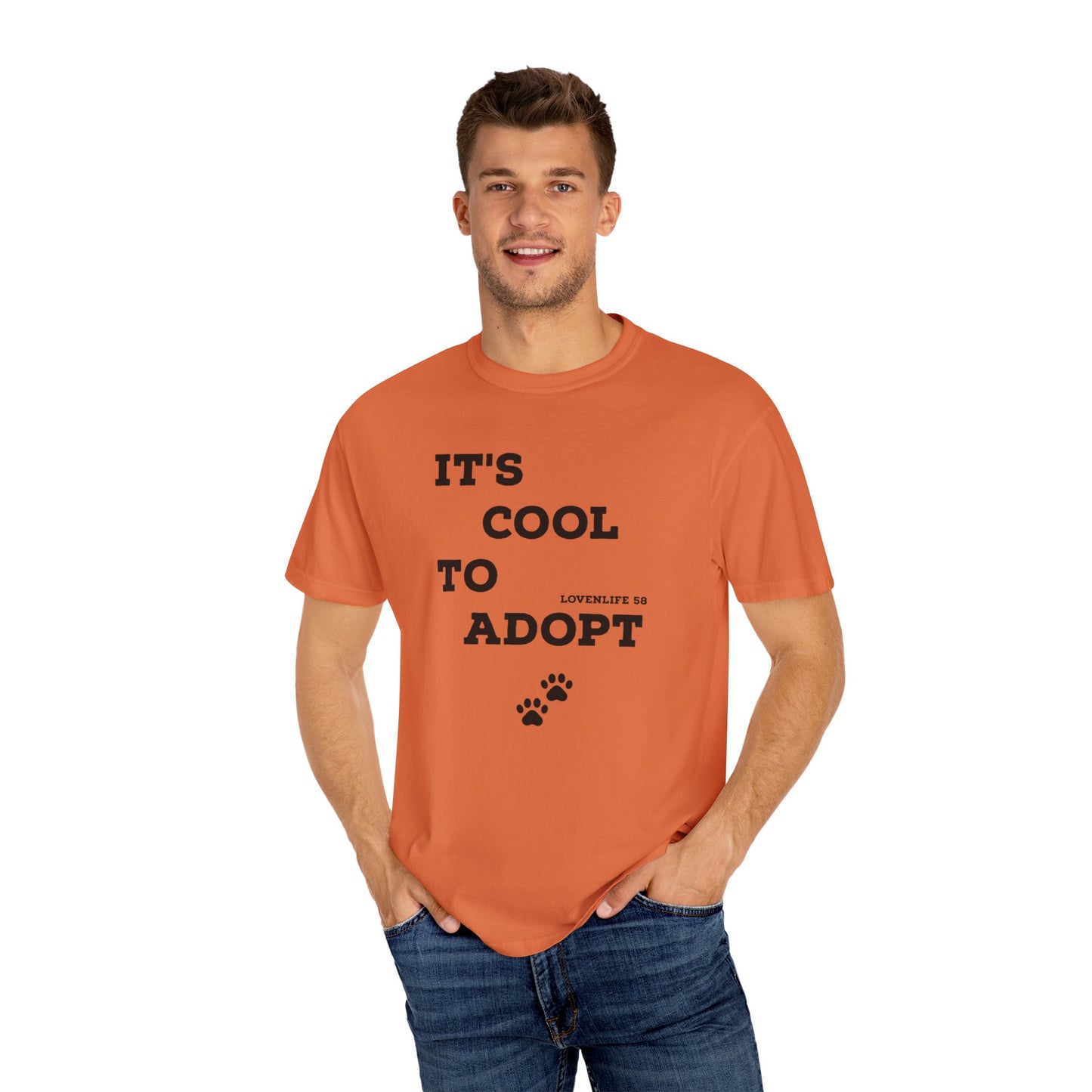 It's Cool to Adopt Tee — Pet Adoption Awareness Tee