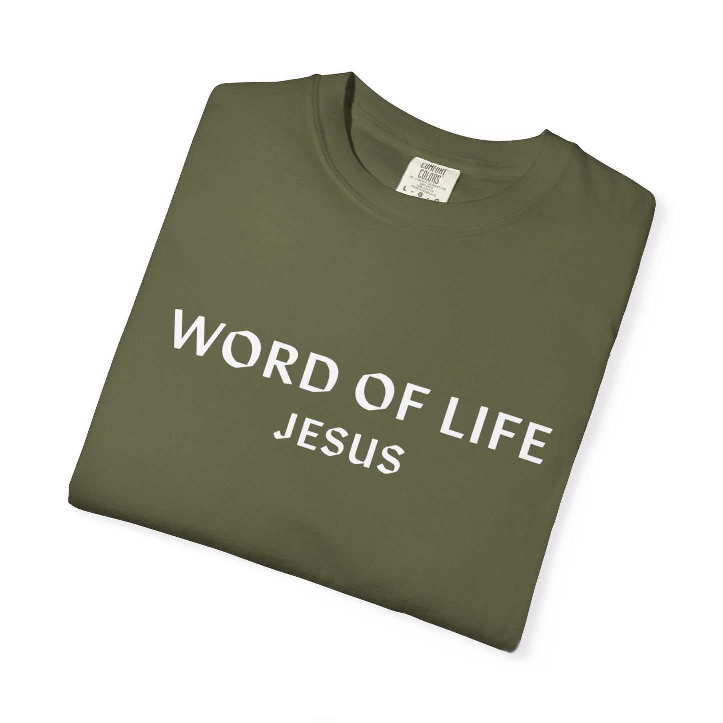 WORD of LIFE JESUS Tee - Comfort Colors