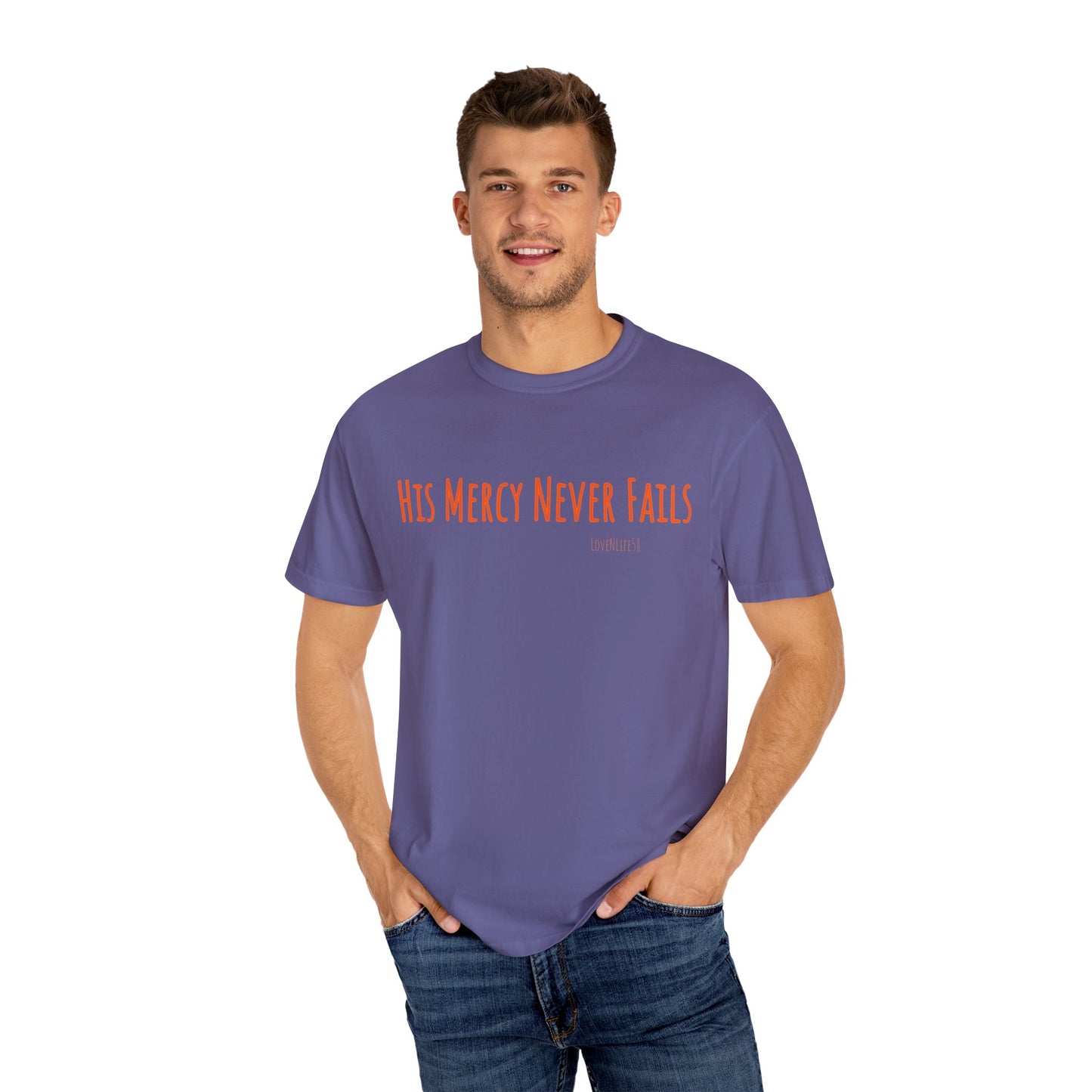 His Mercy Never Fails  Tee
