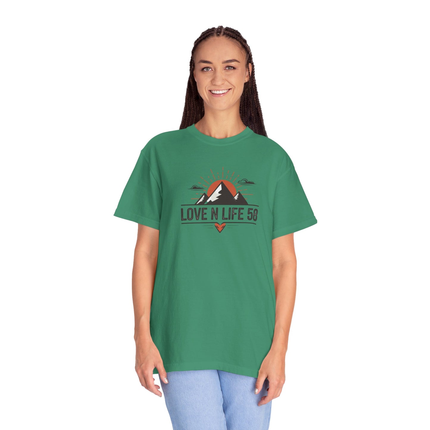 Mountain Adventure Love N Life58 Tee - Comfort Colors