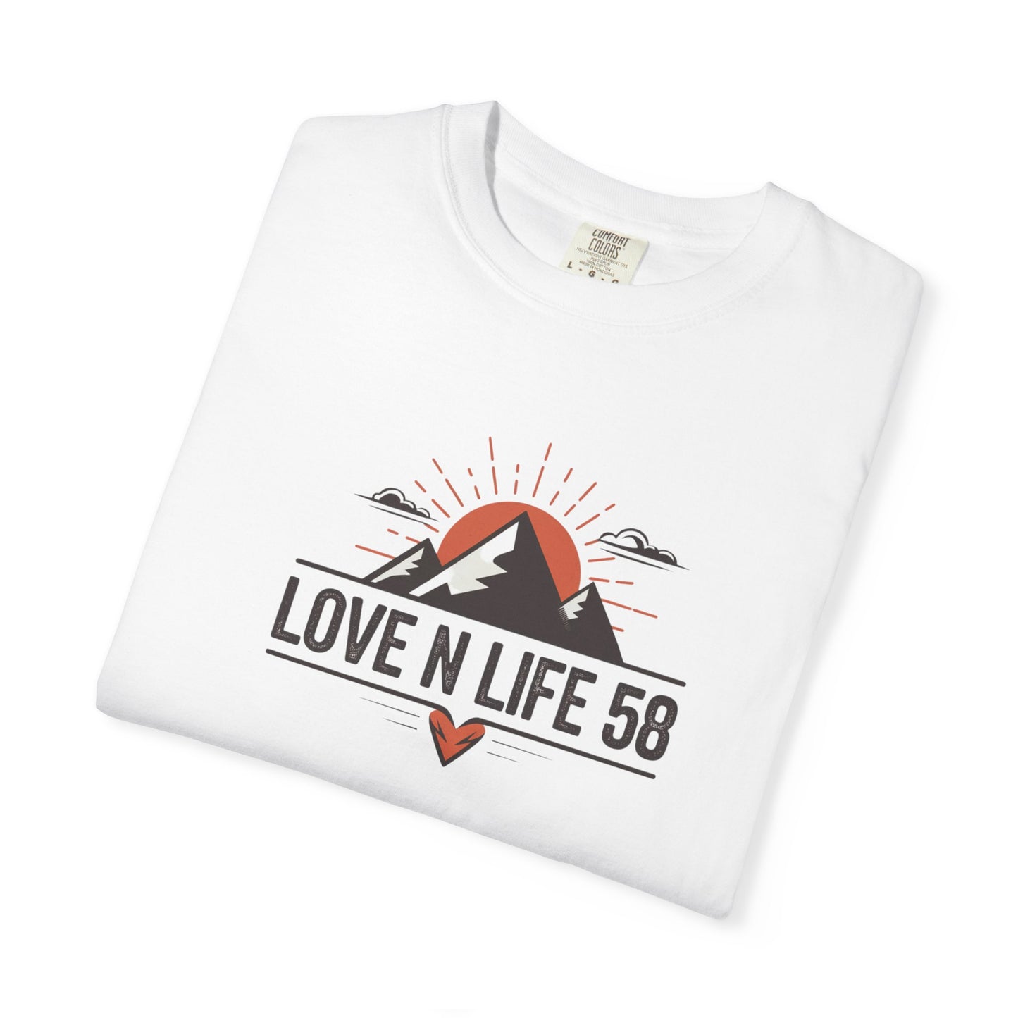 Mountain Adventure Love N Life58 Tee - Comfort Colors