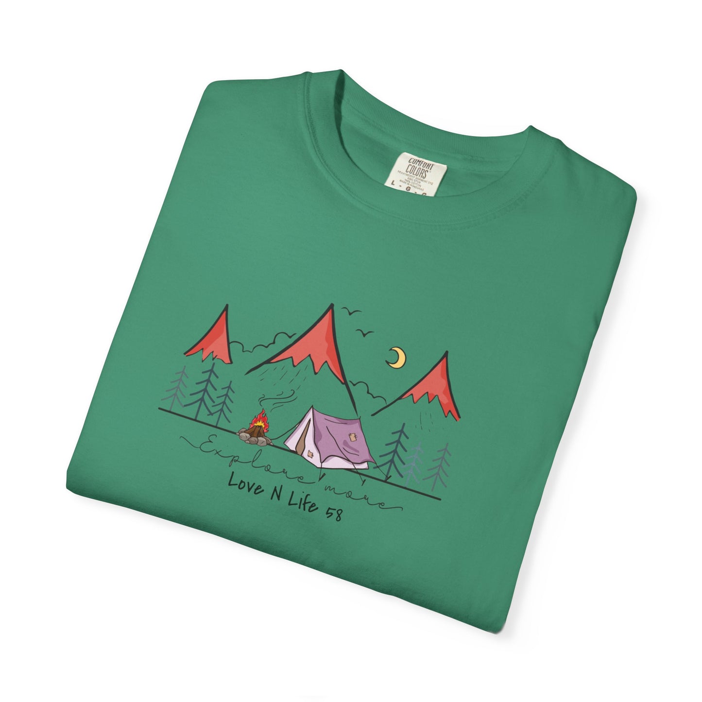 Explore More Tee - Comfort Colors