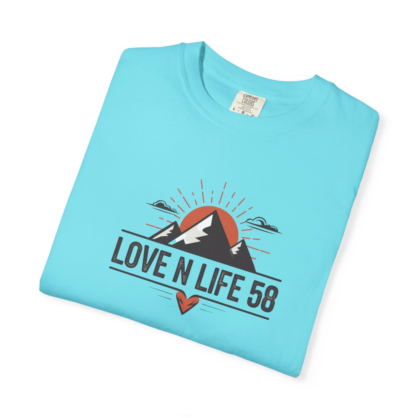 Mountain Adventure Love N Life58 Tee - Comfort Colors