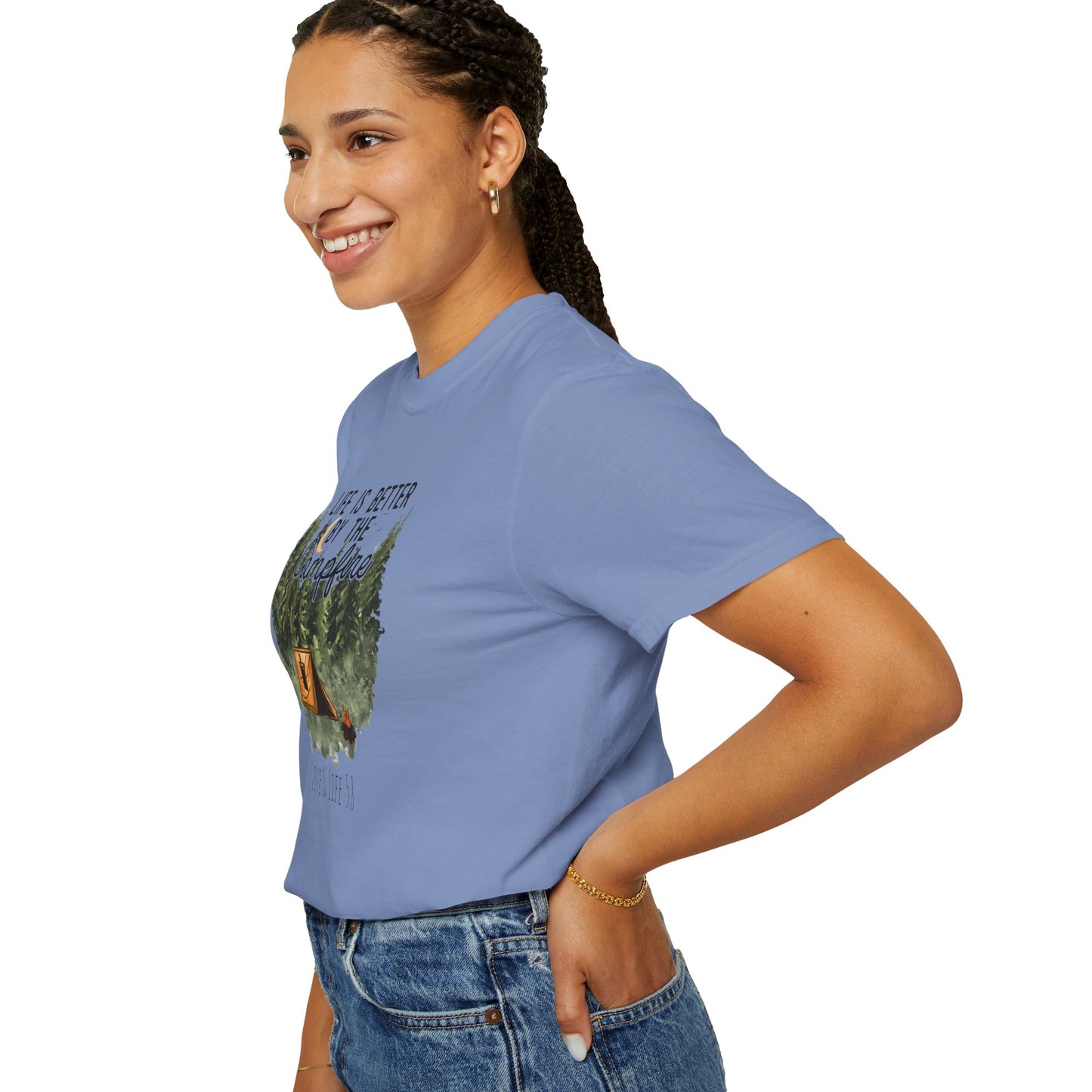 Life is Better by the Campfire Tee - Comfort Colors