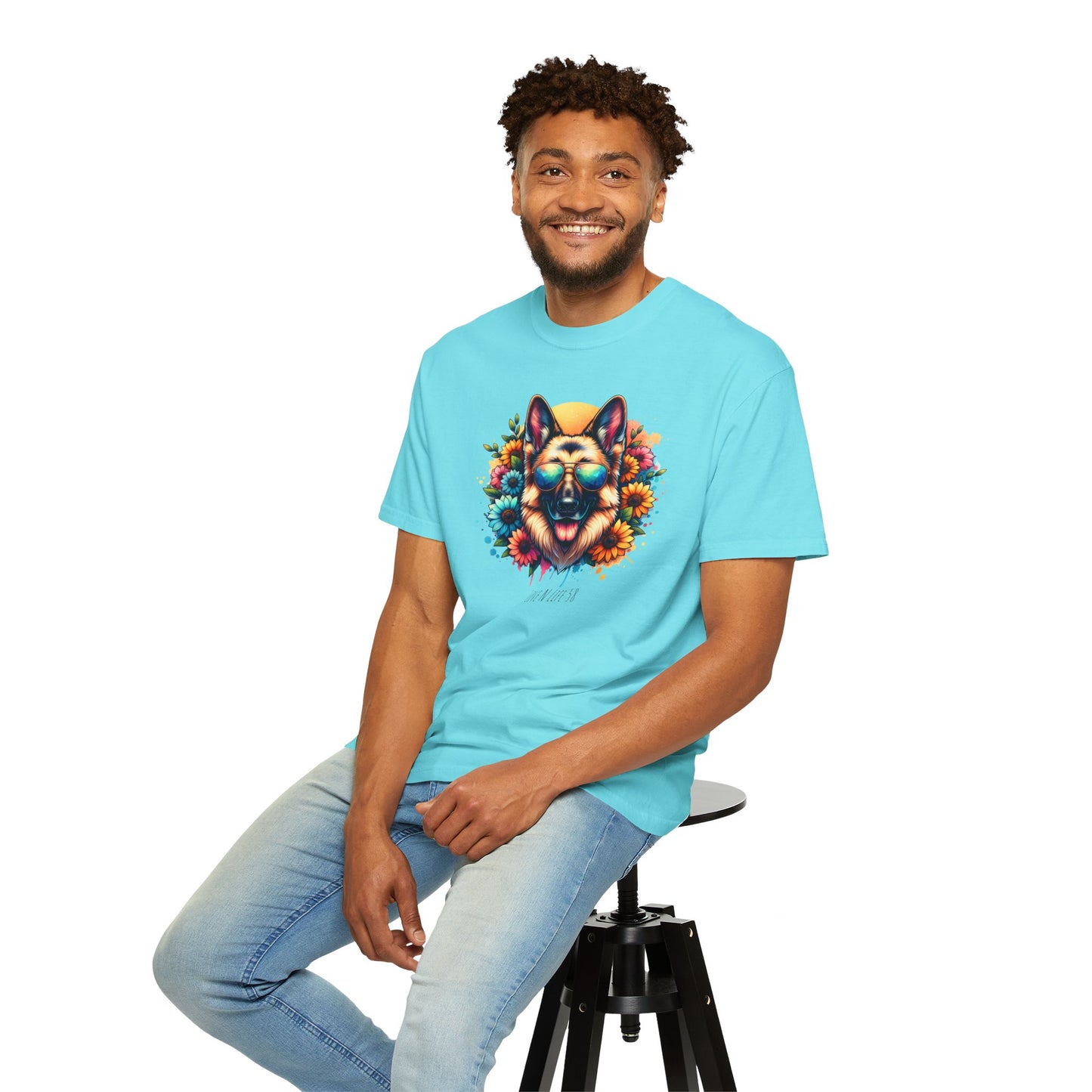 Love n' Life German Shepard Tee - Comfort Colors