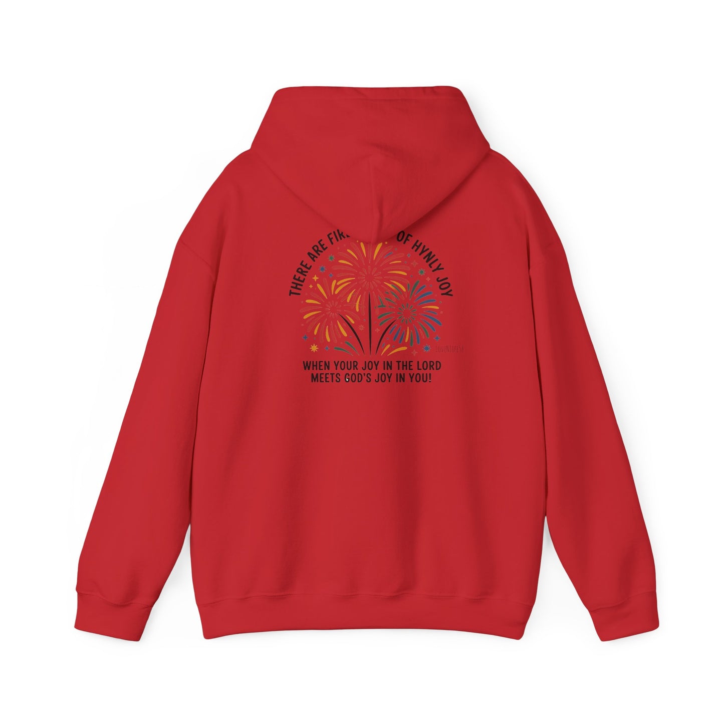 Joyful Fireworks Unisex Hoodie