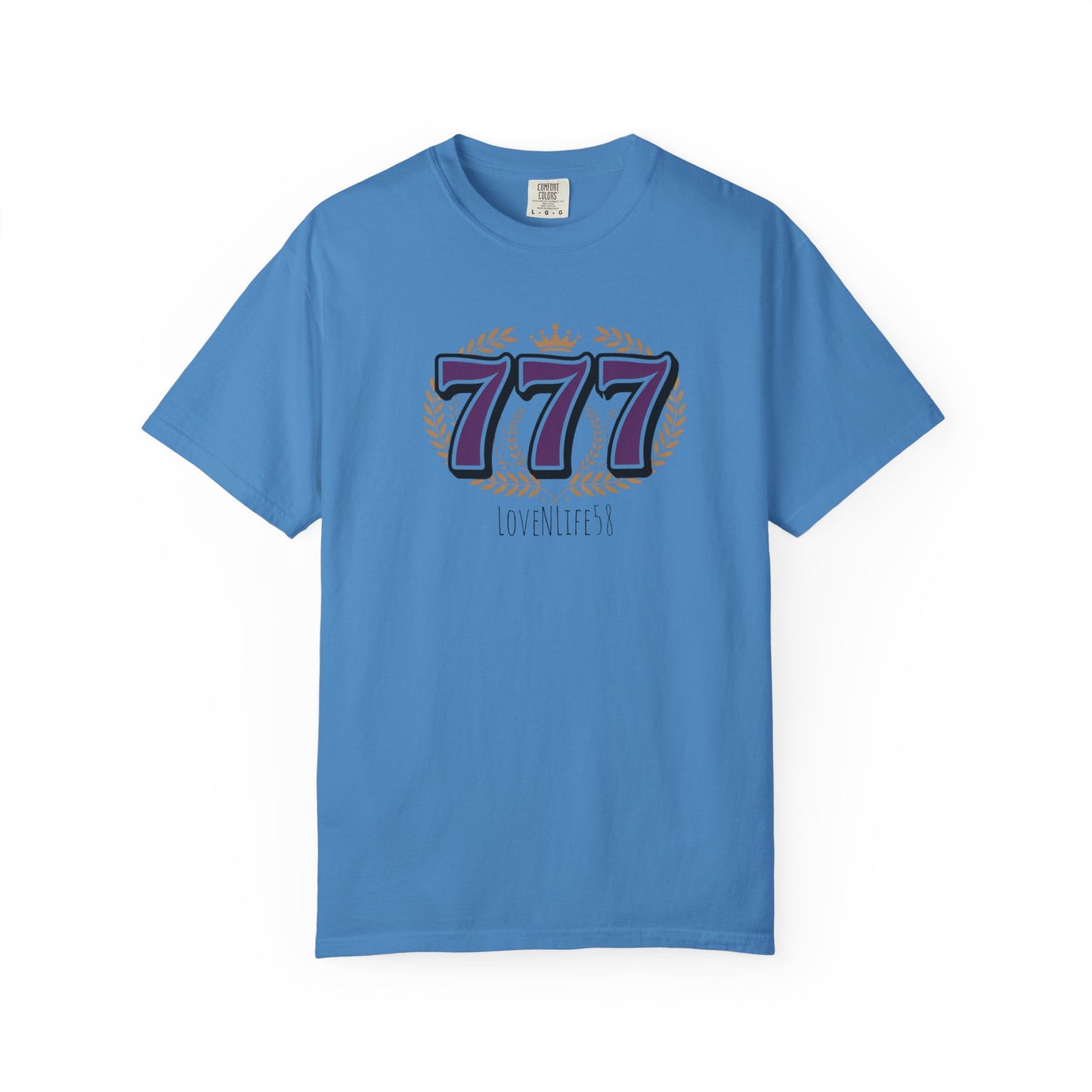 777 - God , Jesus, Holy Spirt , Perfection - Comfort Colors