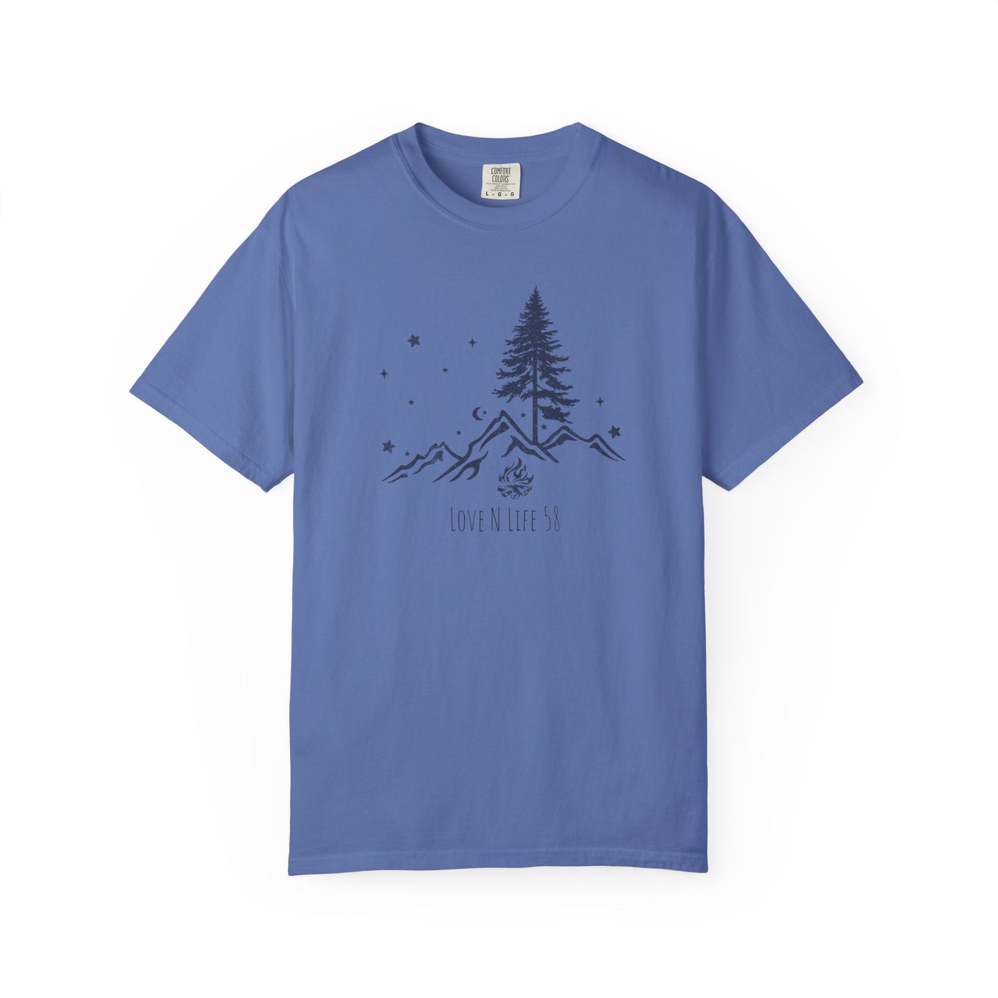 Love N Life 58 Mountain Tee - Comfort Colors