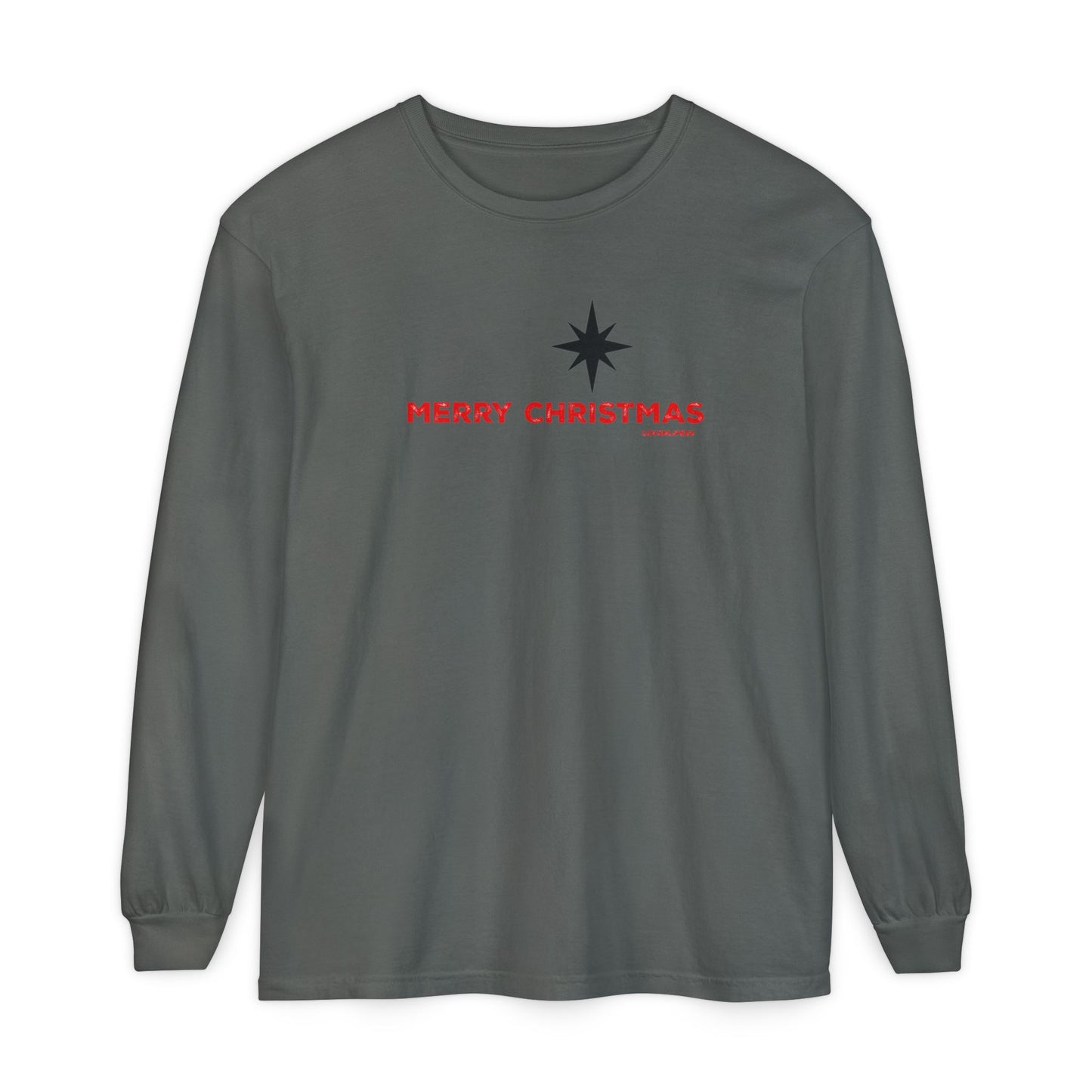 Merry Christmas Long Sleeve - Comfort Colors