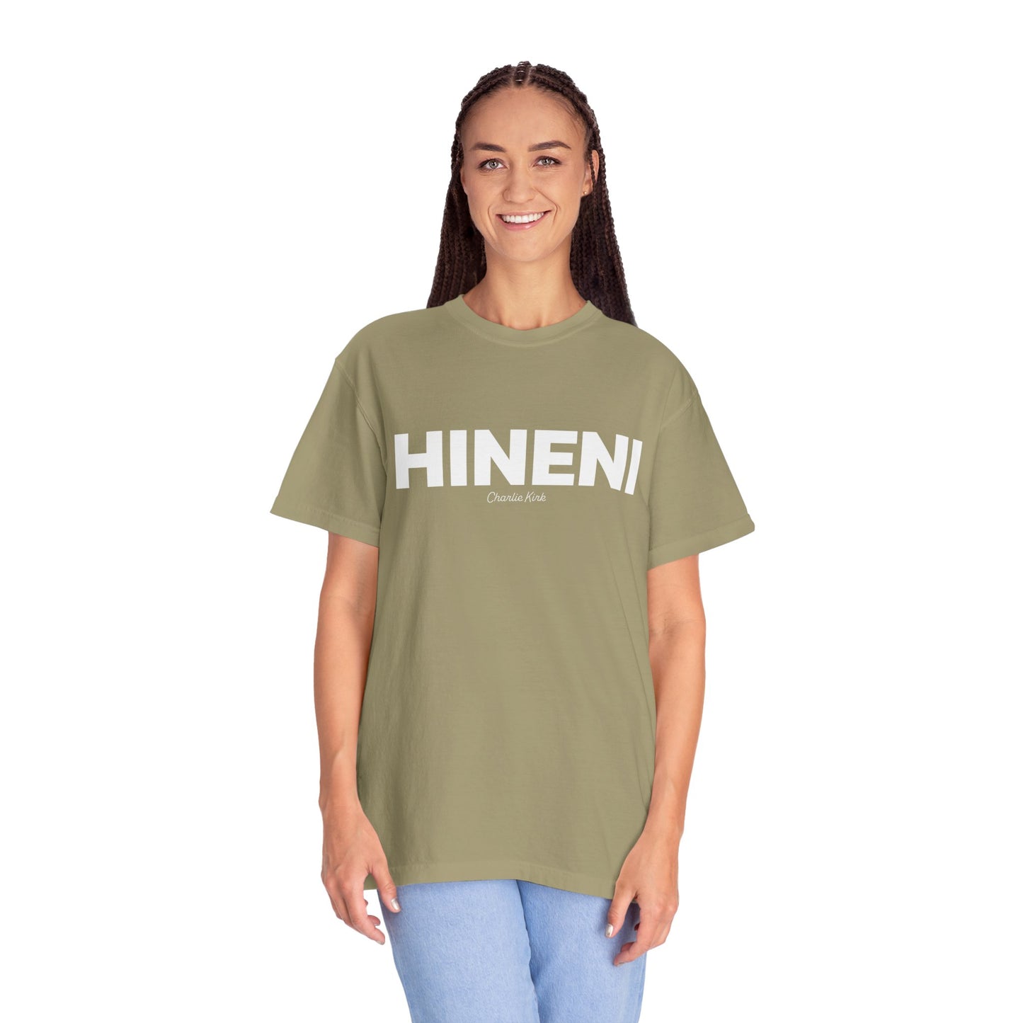 HINENI Charlie Kirk Tee - Comfort Colors