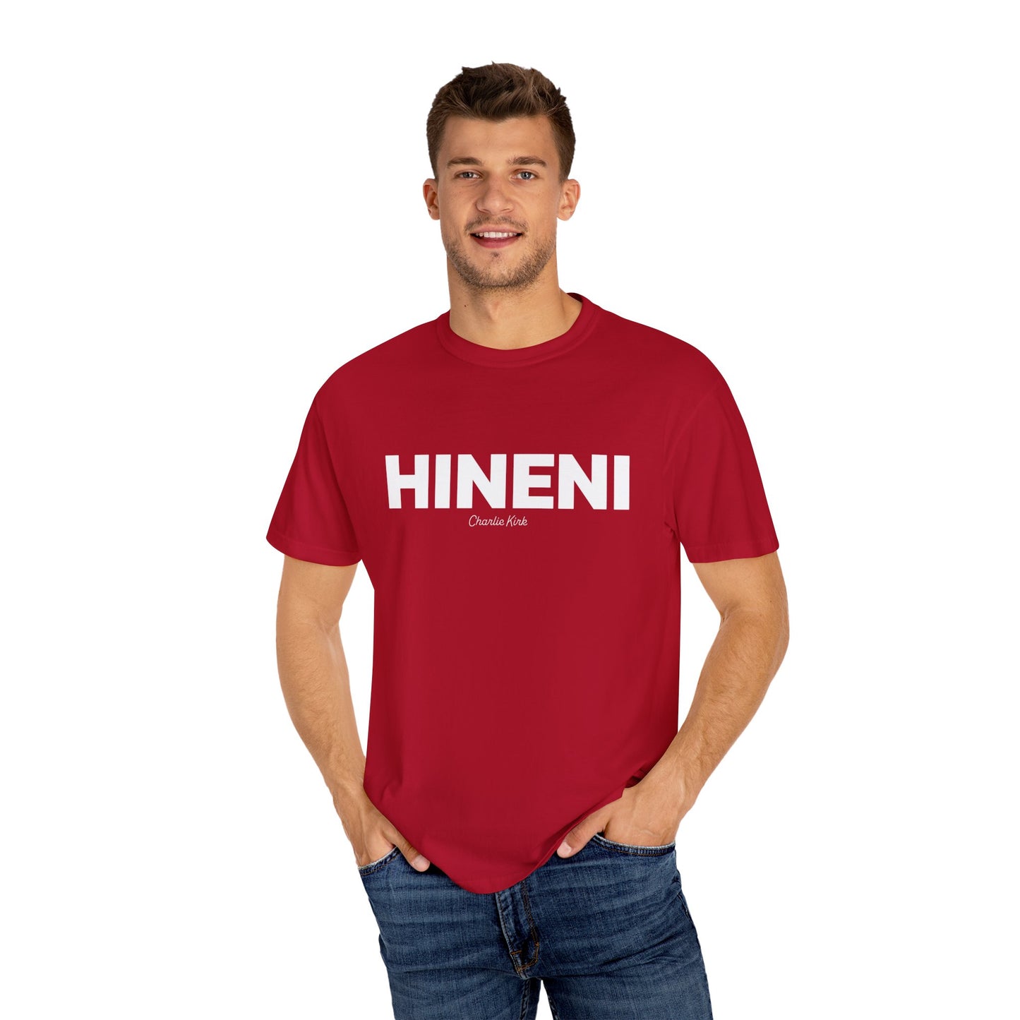 HINENI Charlie Kirk Tee - Comfort Colors