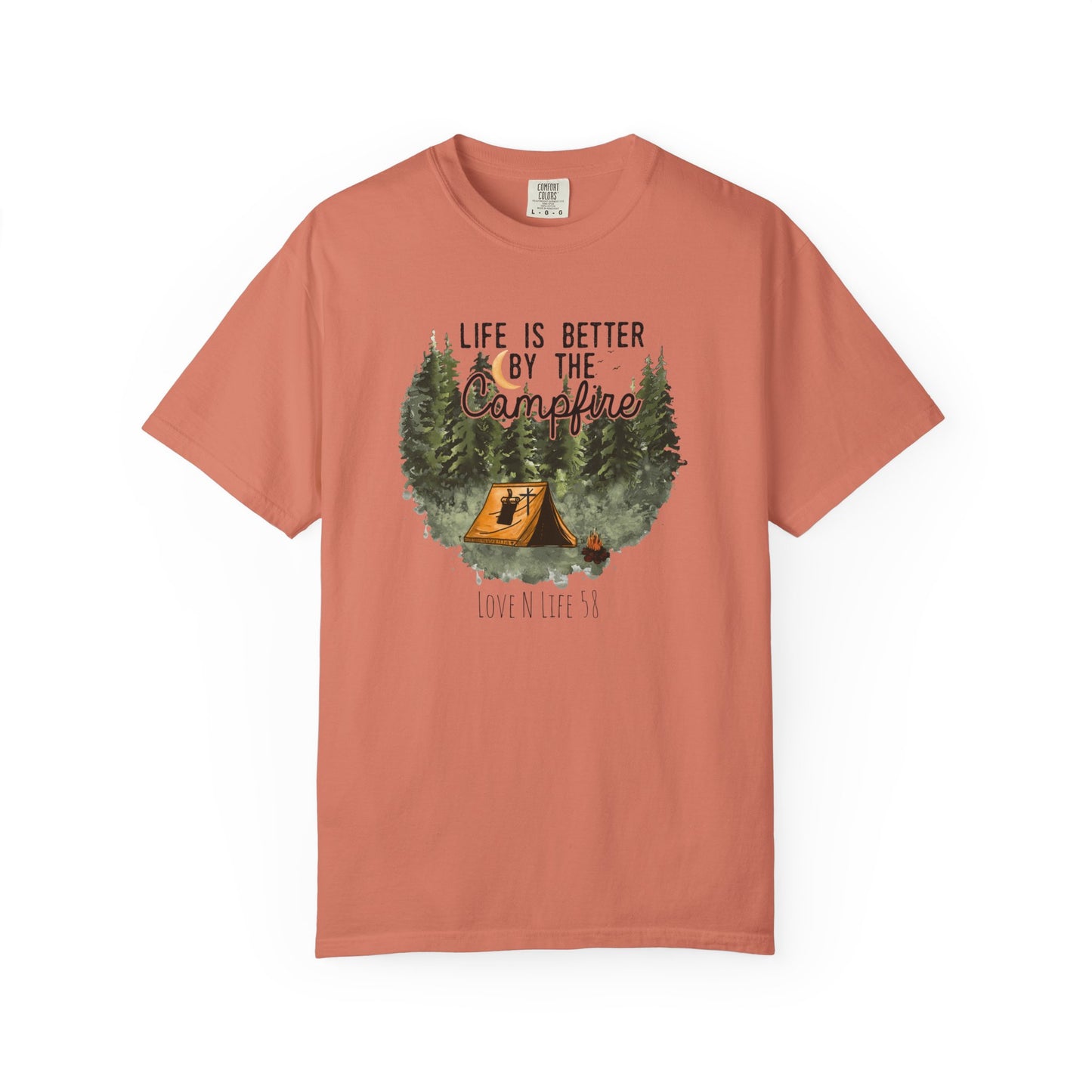 Life is Better by the Campfire Short Sleeve Tee
