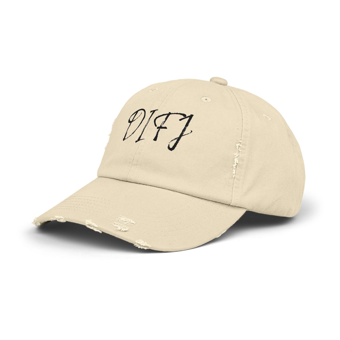 DIFJ - DO IT FOR JESUS - Distressed Unisex Cap