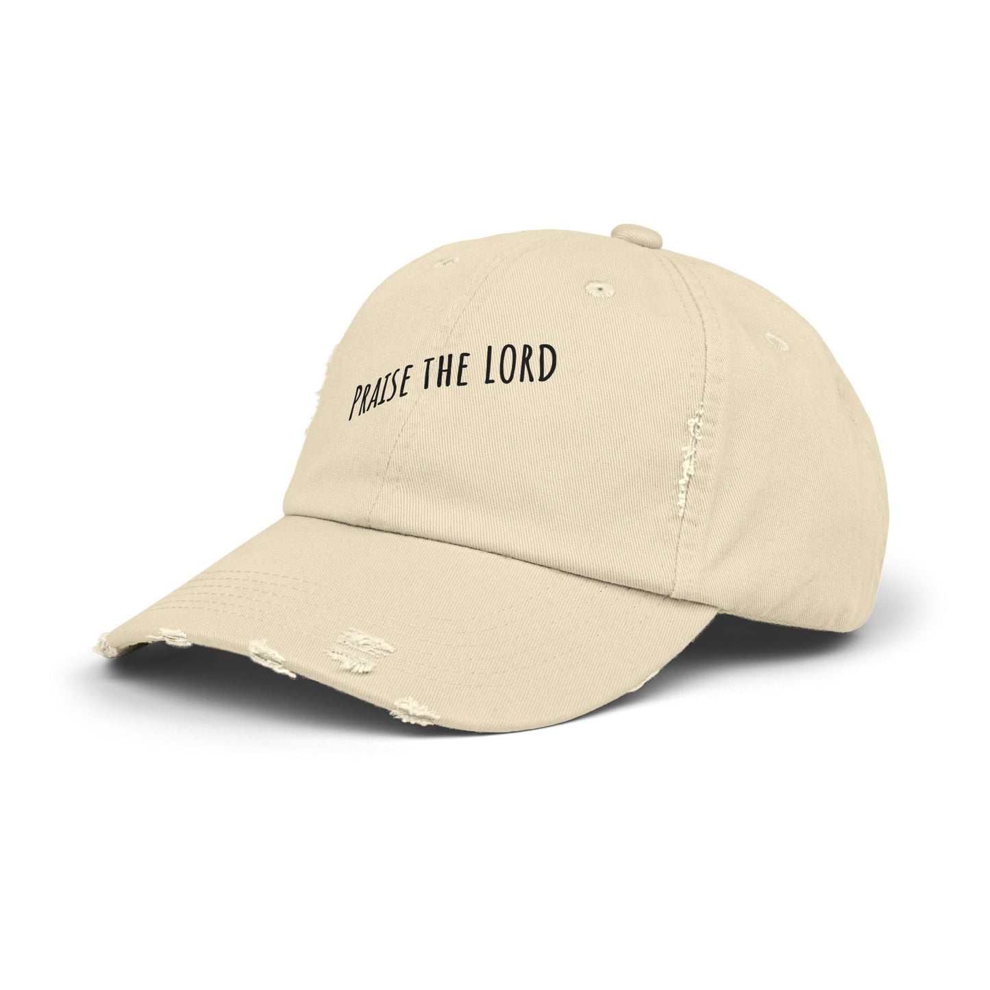'Praise the Lord' - Distressed Hat