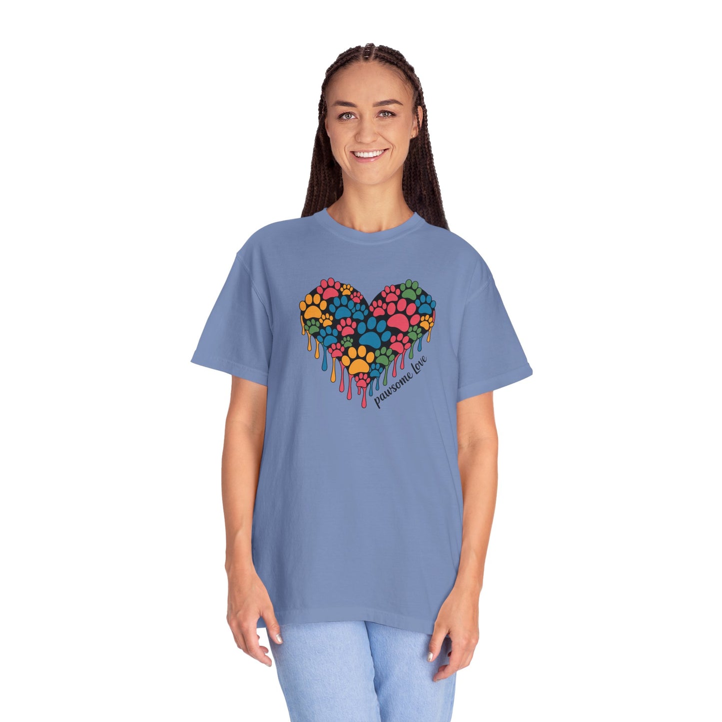 Pawsitive Love Tee - Comfort Colors