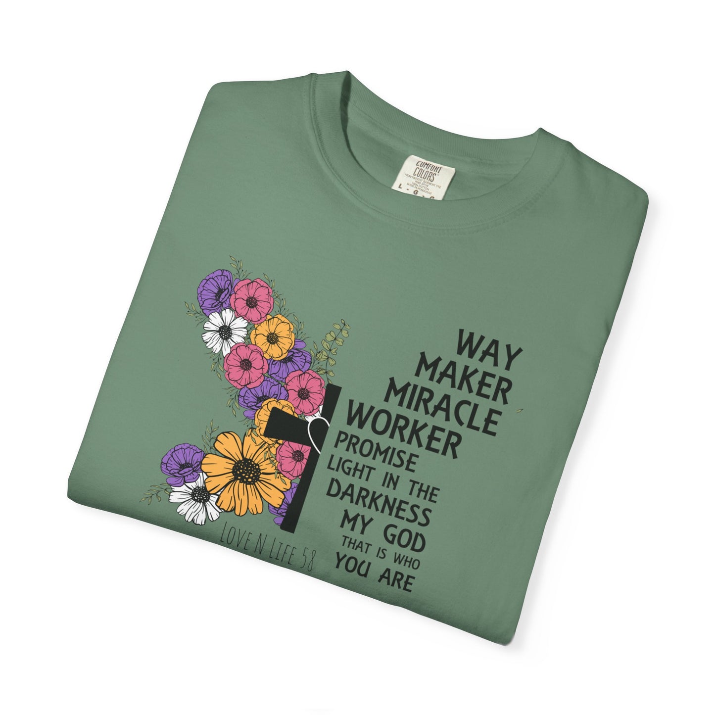 Way Maker Miracle Worker Tee - Comfort Colors