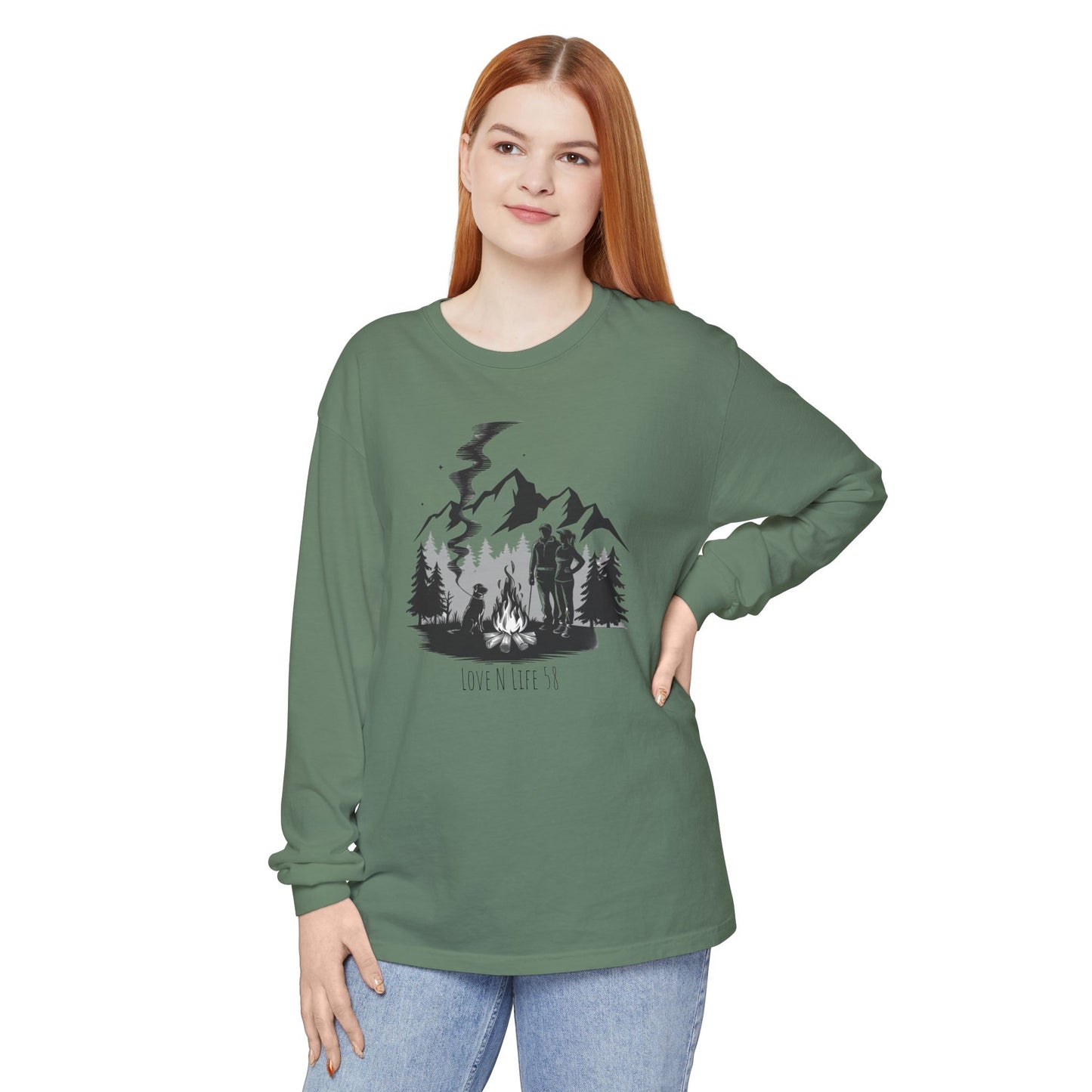 Campfire Dog - Comfort Colors