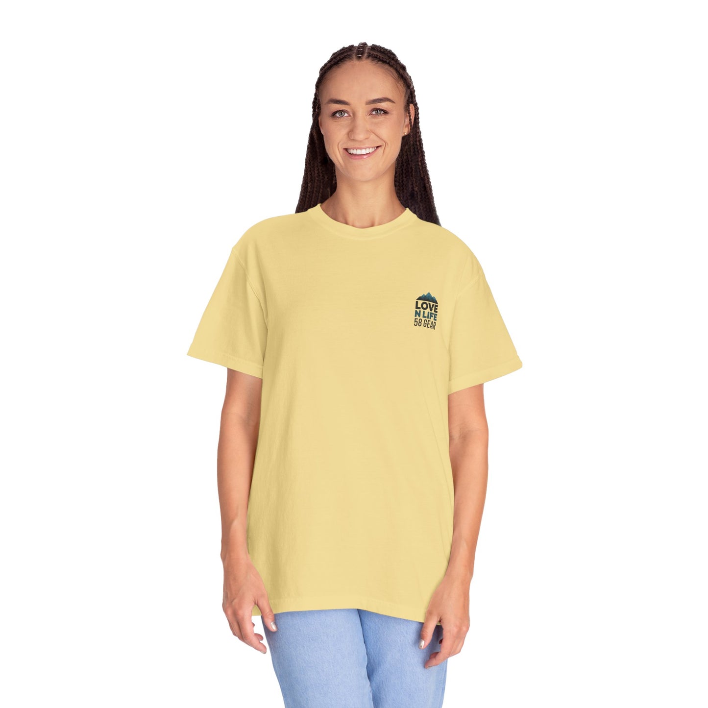 Adventure Awaits Love N Life 58 Gear -Comfort Colors