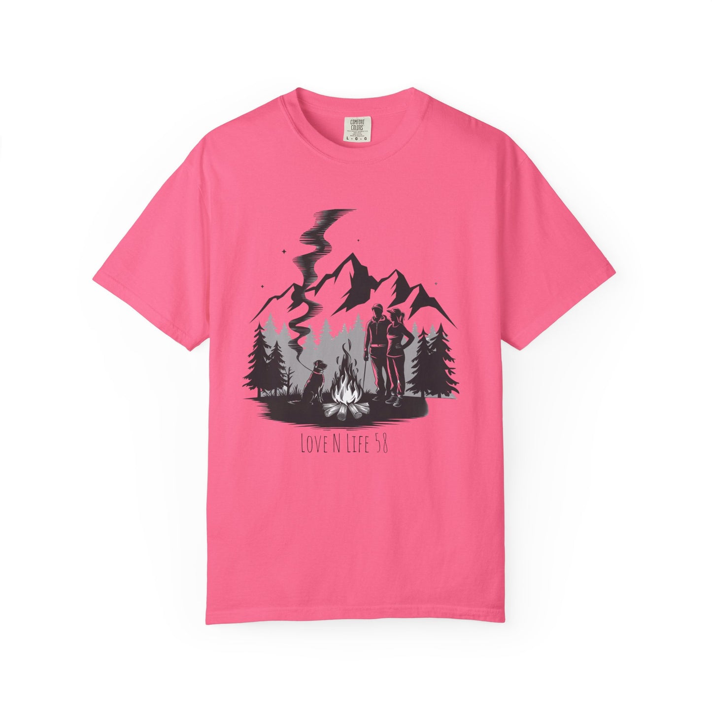 Campfire Dog Tee