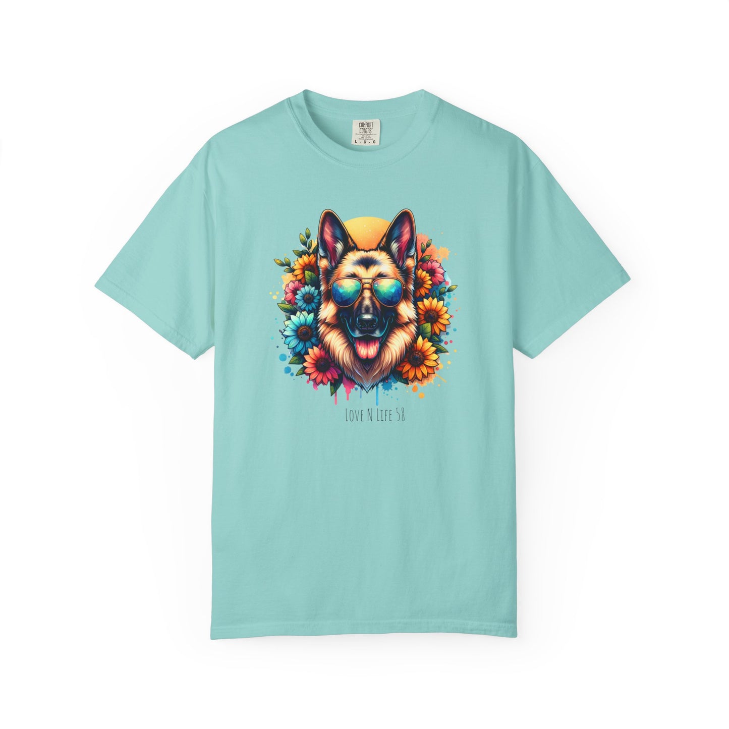Love n' Life German Shepard Tee - Comfort Colors