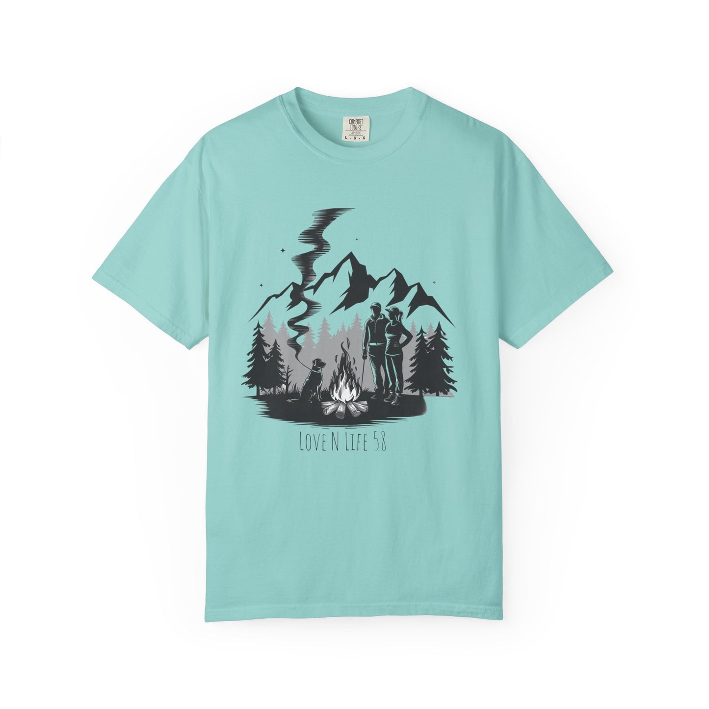 Campfire Dog Tee