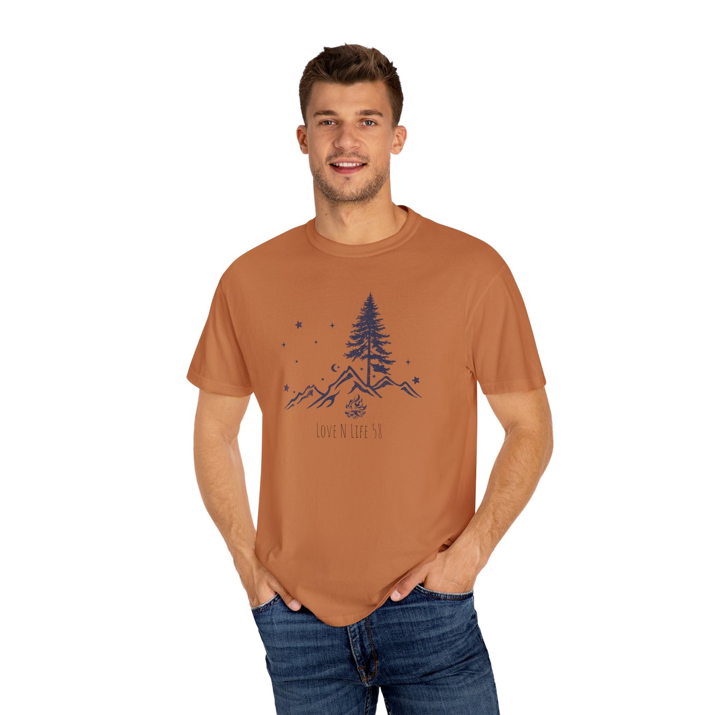 Love N Life 58 Mountain Tee - Comfort Colors