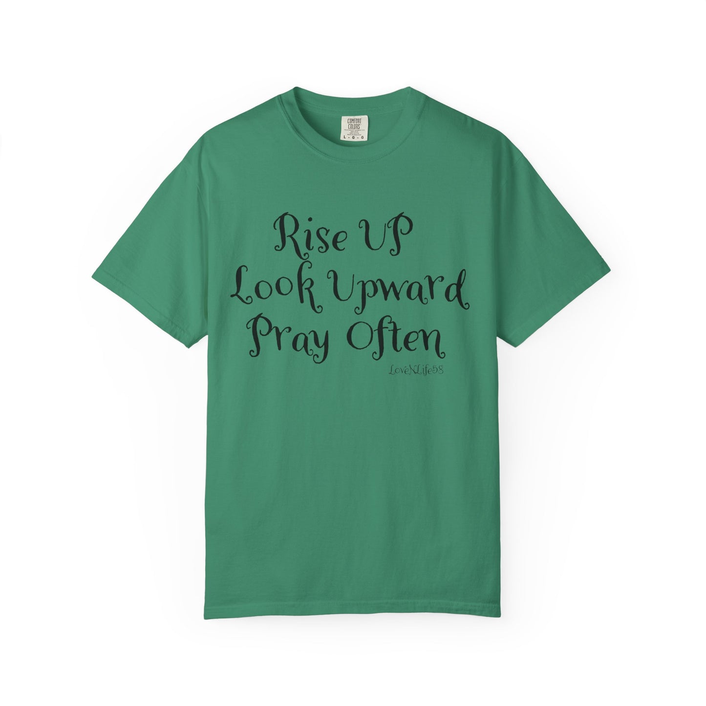 Rise UP LOOK UPWARD Tee - Comfort Colors