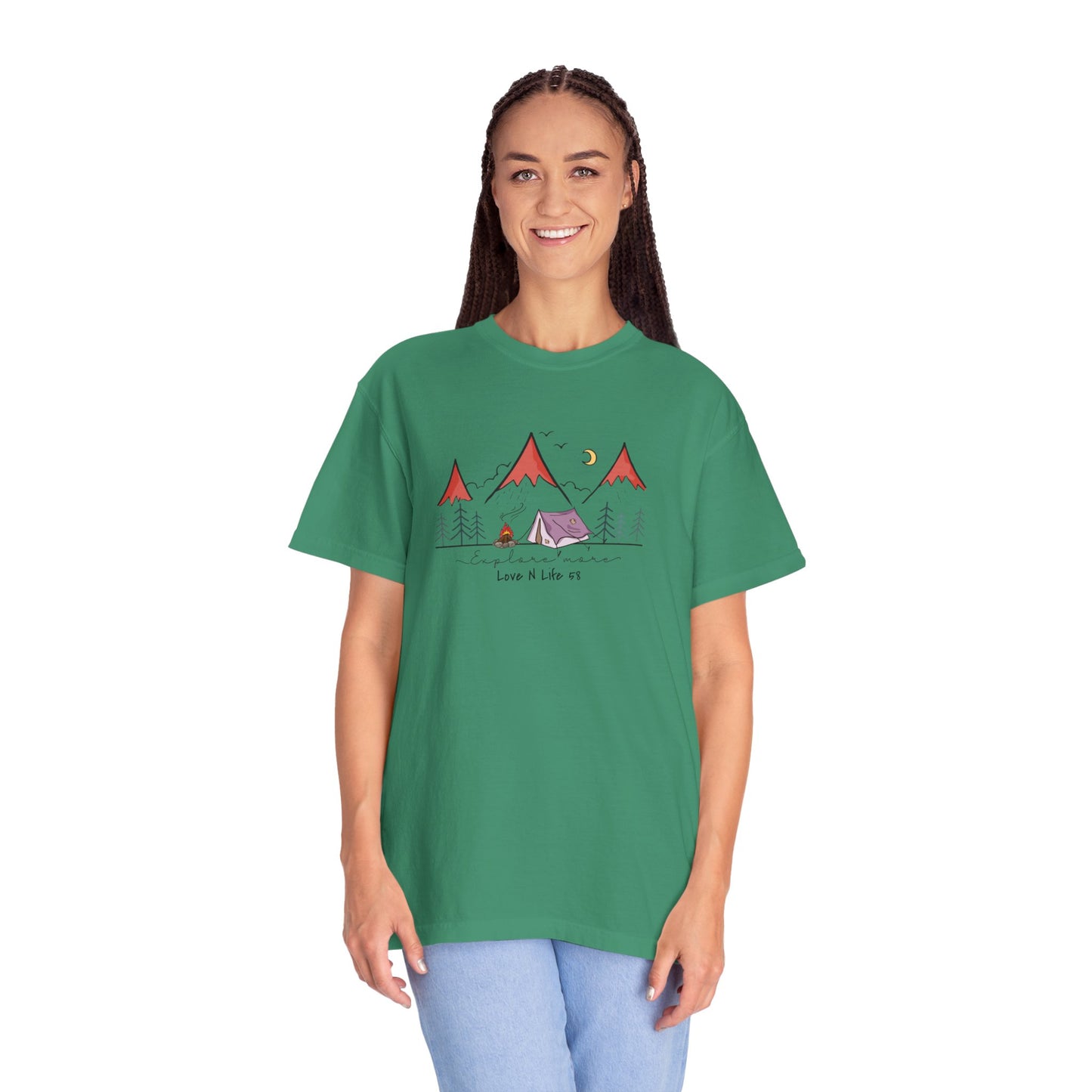 Explore More Tee - Comfort Colors