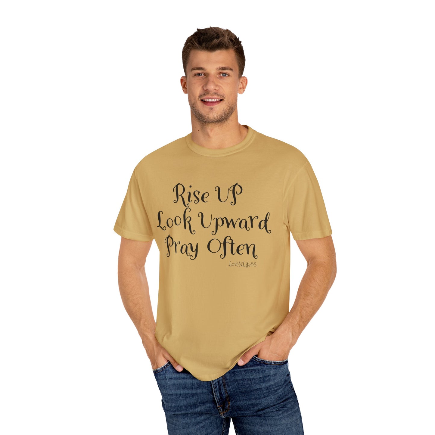 Rise UP LOOK UPWARD Tee - Comfort Colors