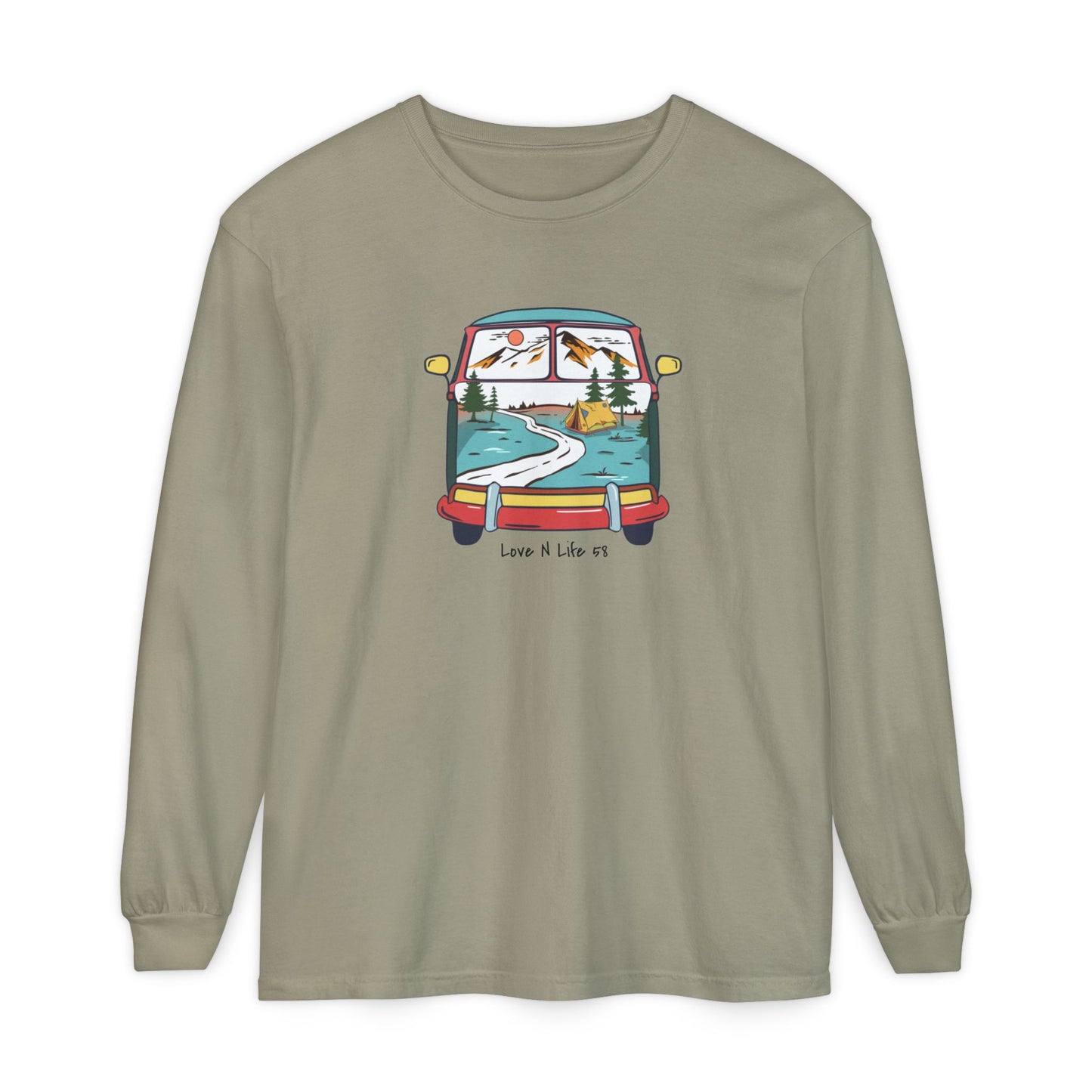 VW VAN Love N Life 58 Long Sleeve Tee