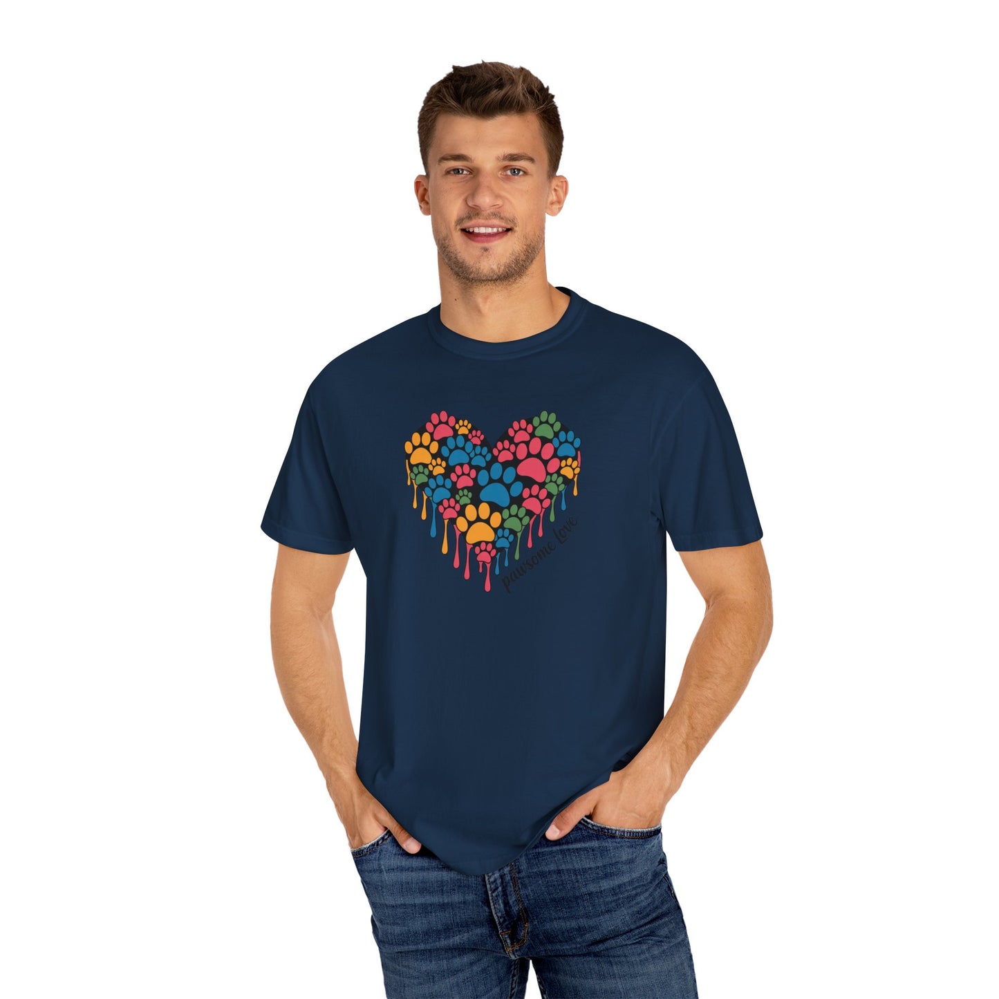 Pawsitive Love Tee - Comfort Colors