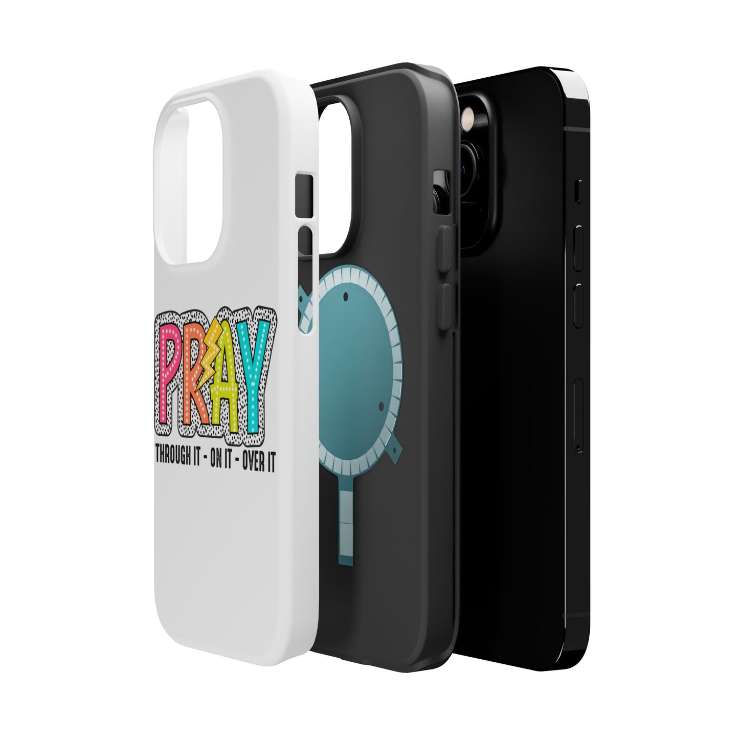 Pray Magnetic Phone Case - Inspirational Tough Case, Prayer Phone Cover