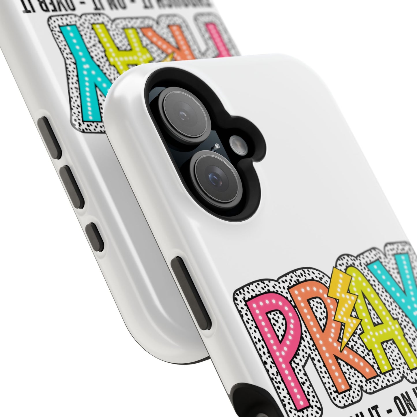 Pray Magnetic Phone Case - Inspirational Tough Case, Prayer Phone Cover
