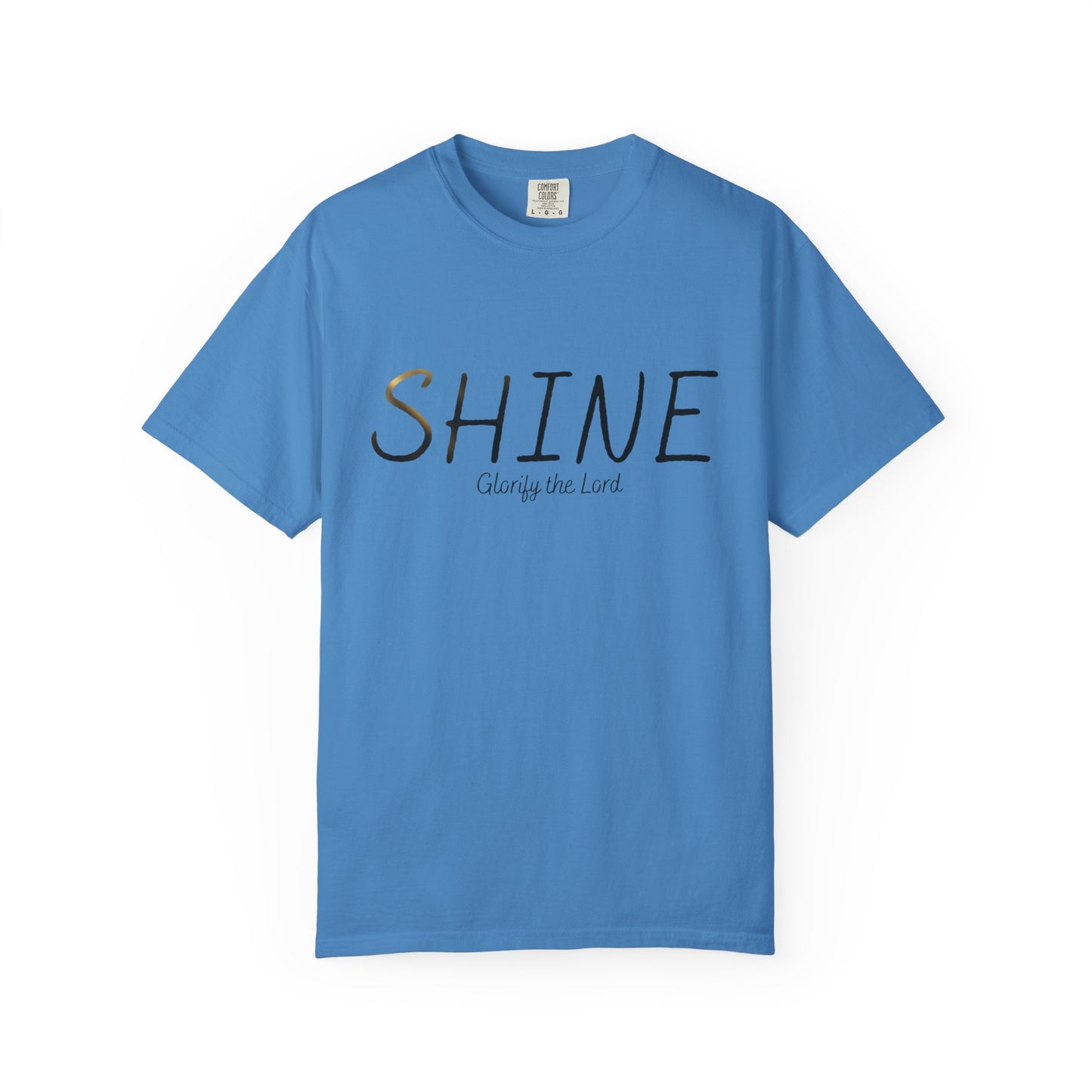 “Shine” Glorify the Lord Tee - Comfort Colors
