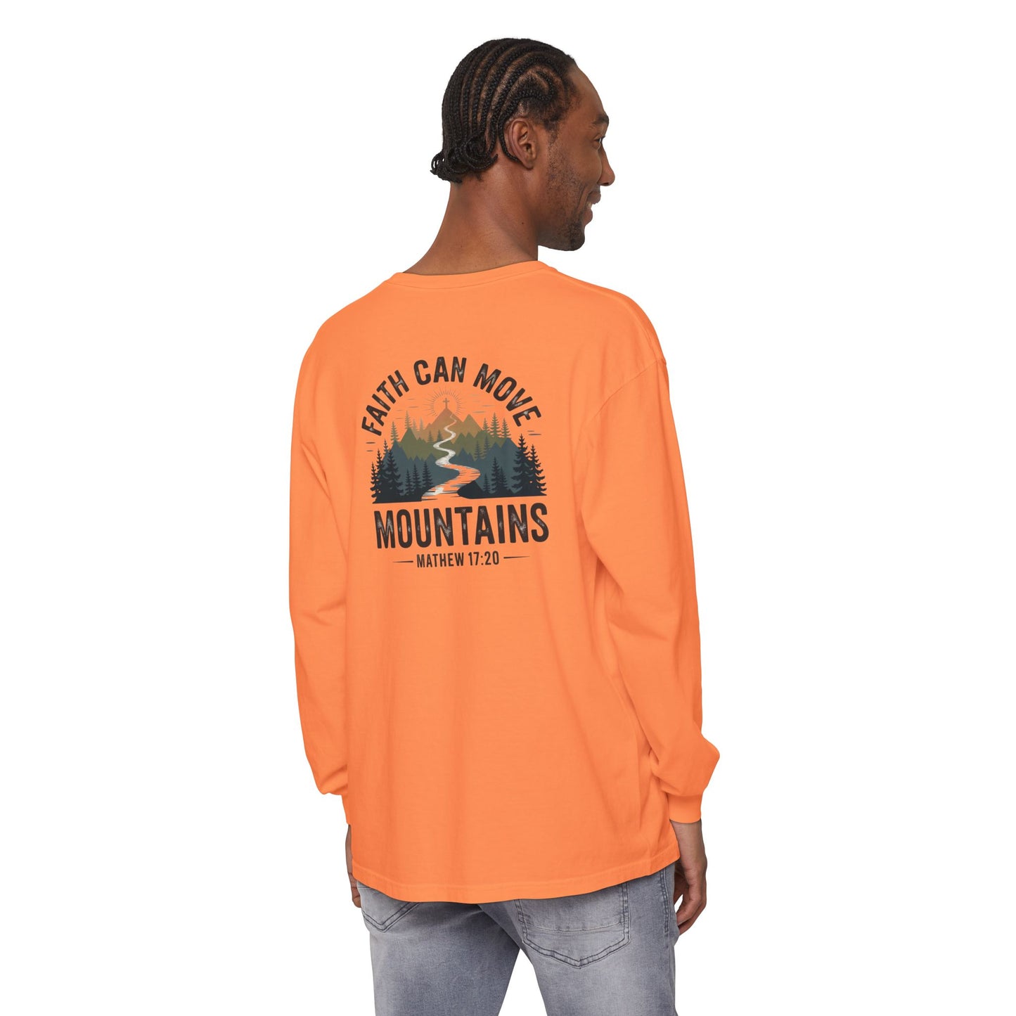 Faith Can Move Mountains Tee - Comfort Colors