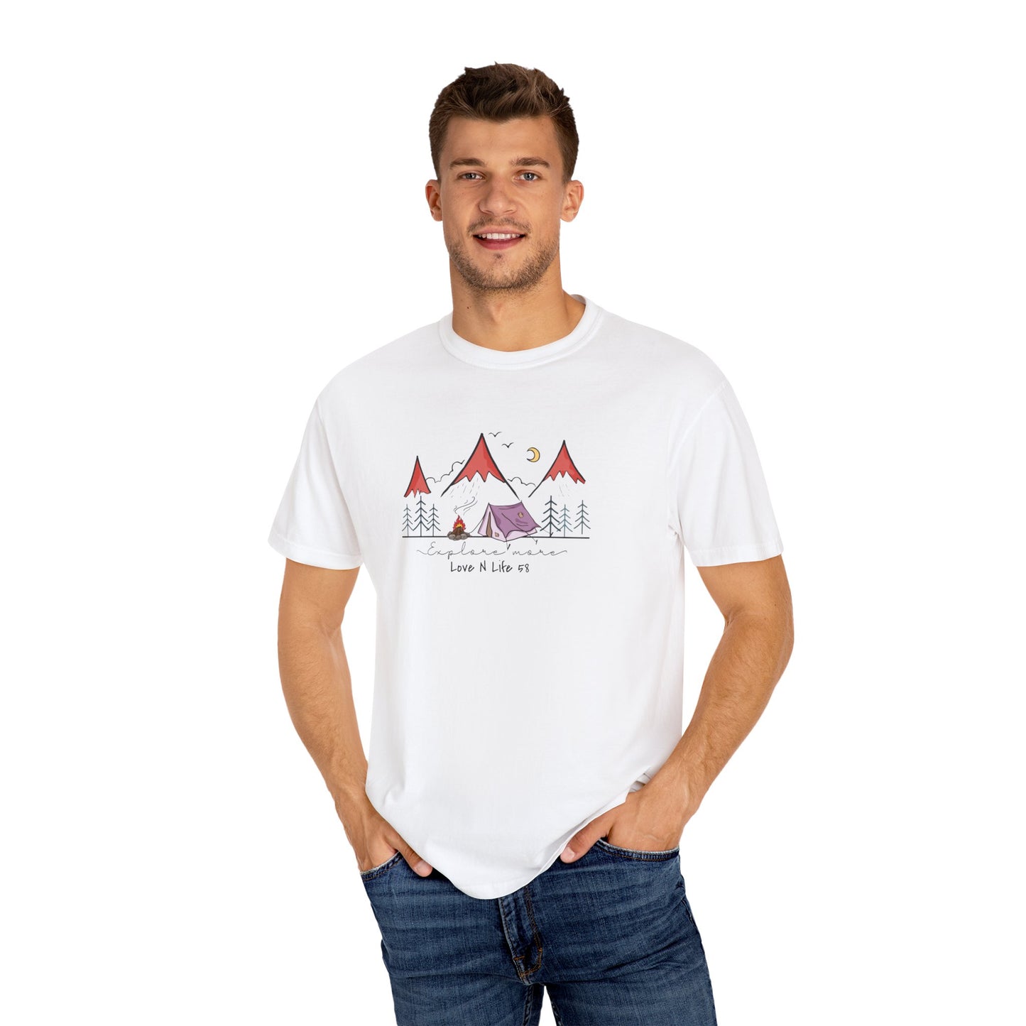 Explore More Tee - Comfort Colors