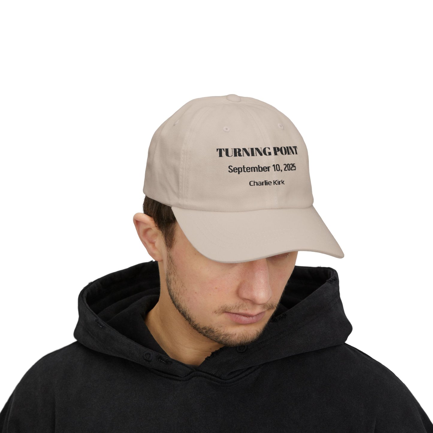 Charlie Kirk Turning Point Dad Cap - Unises