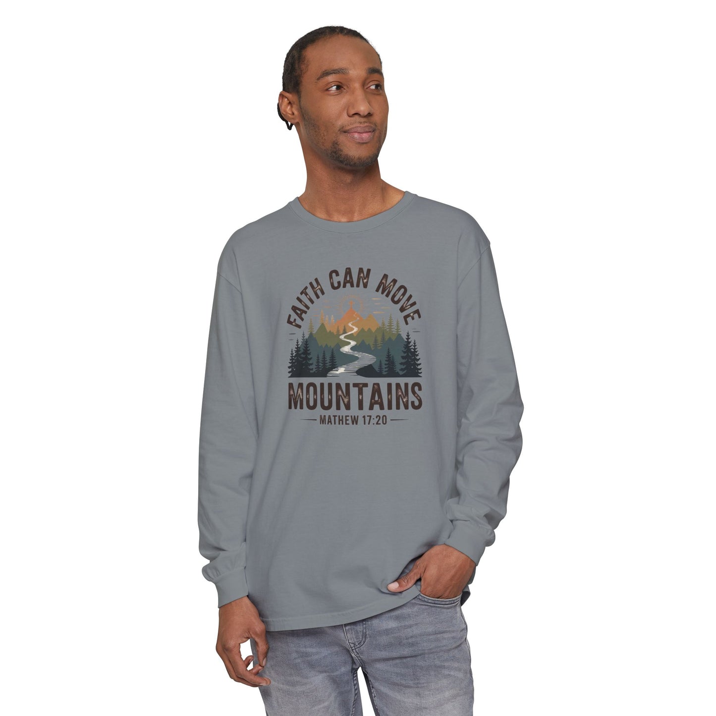 Faith Can Move Mountains - Comfort Colors