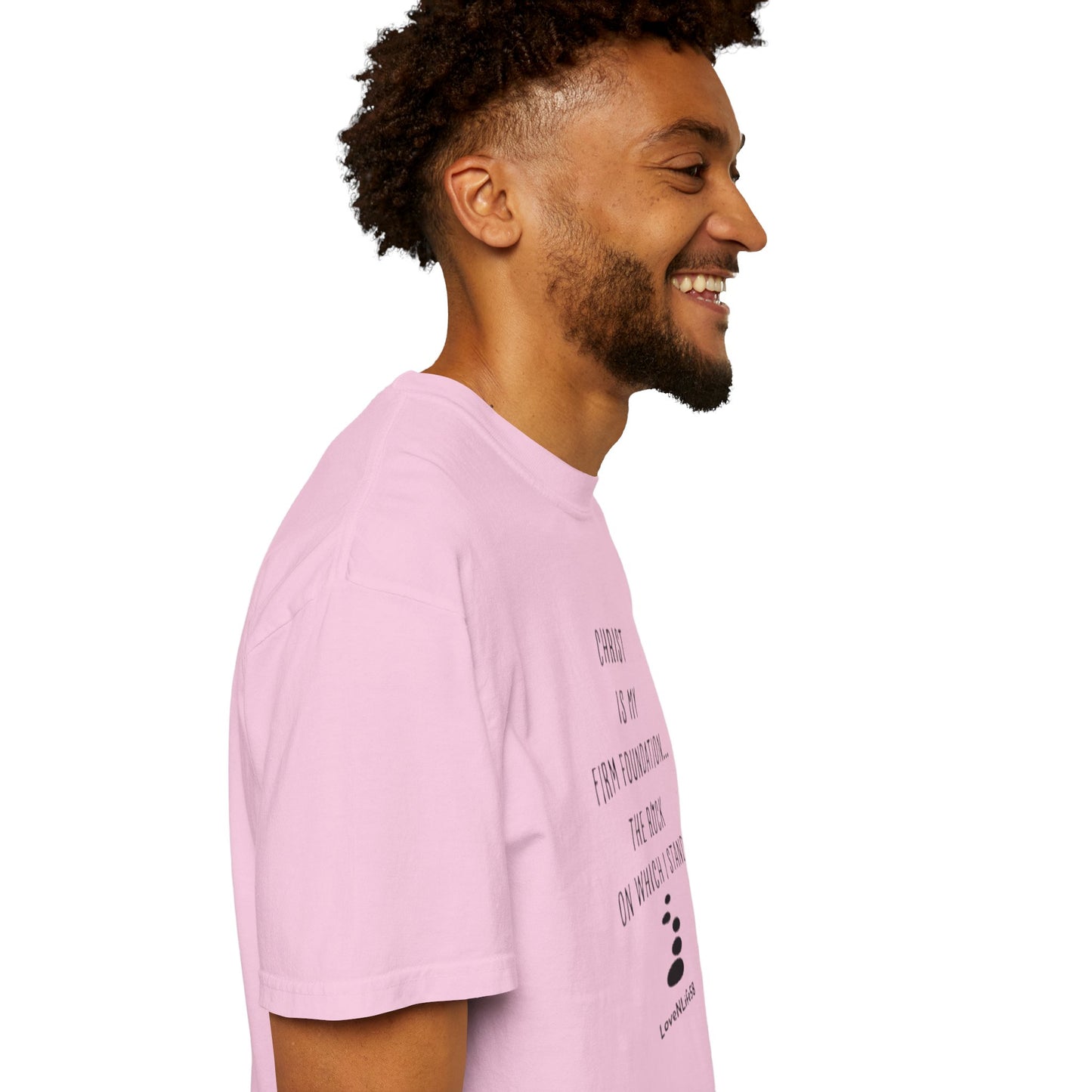 CHRIST MY ROCK Tee - Comfort Colors